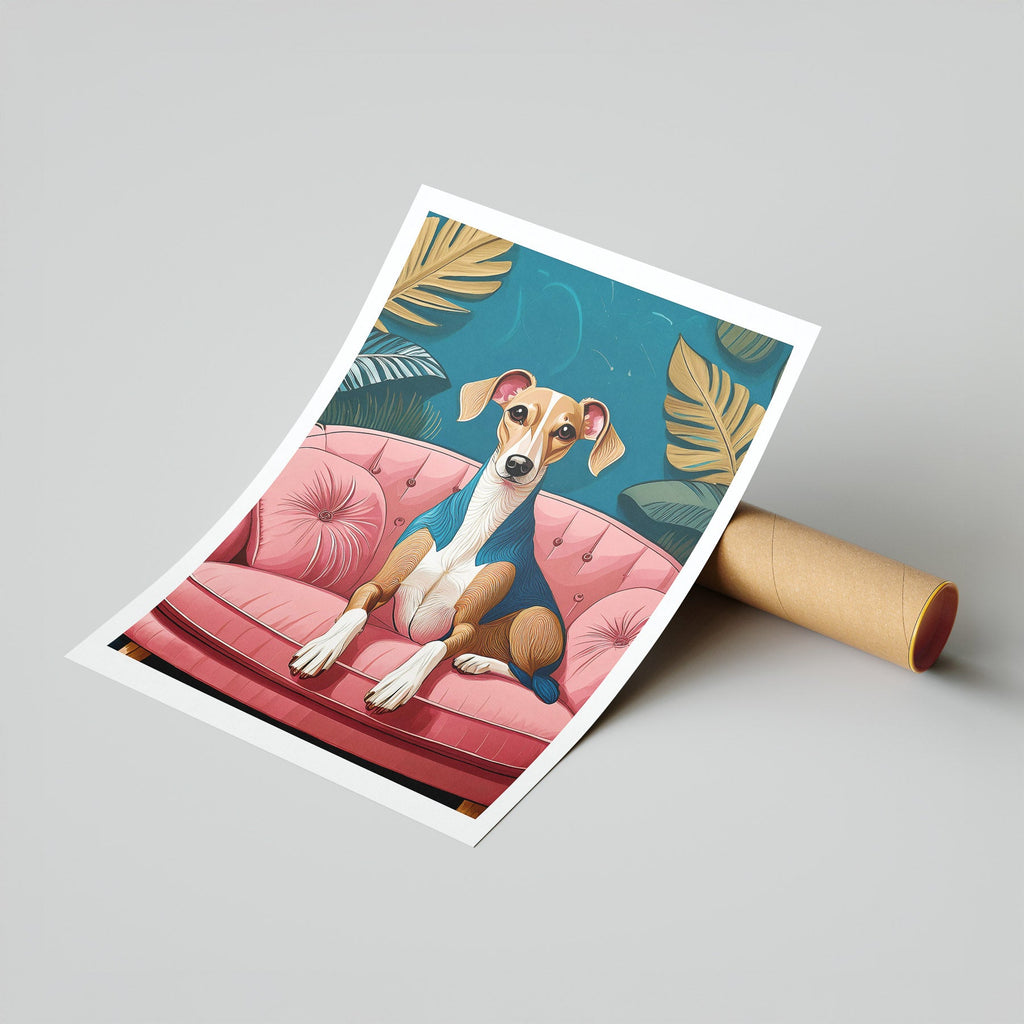 Whippet  Just Lounging Around image 7