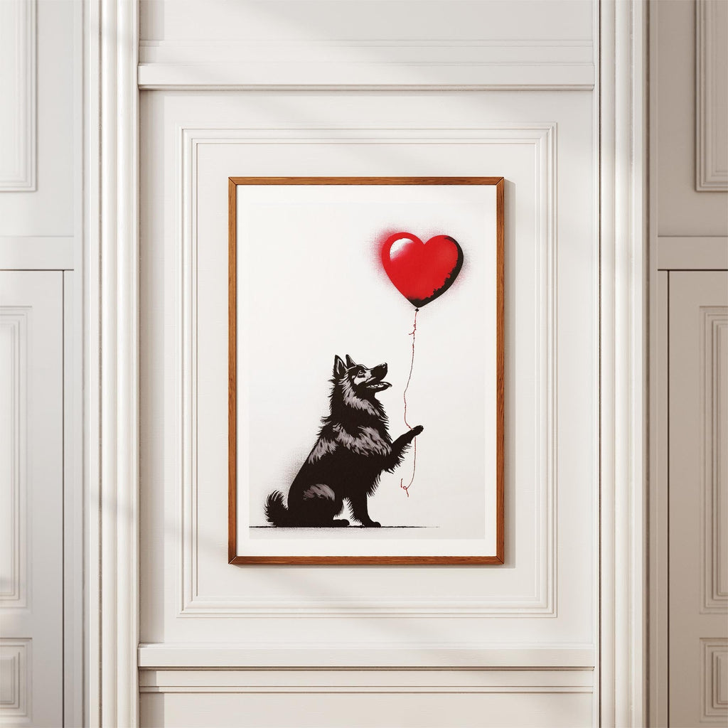 Samoyed DOGSY Series inspired by the Art of Banksy image 3