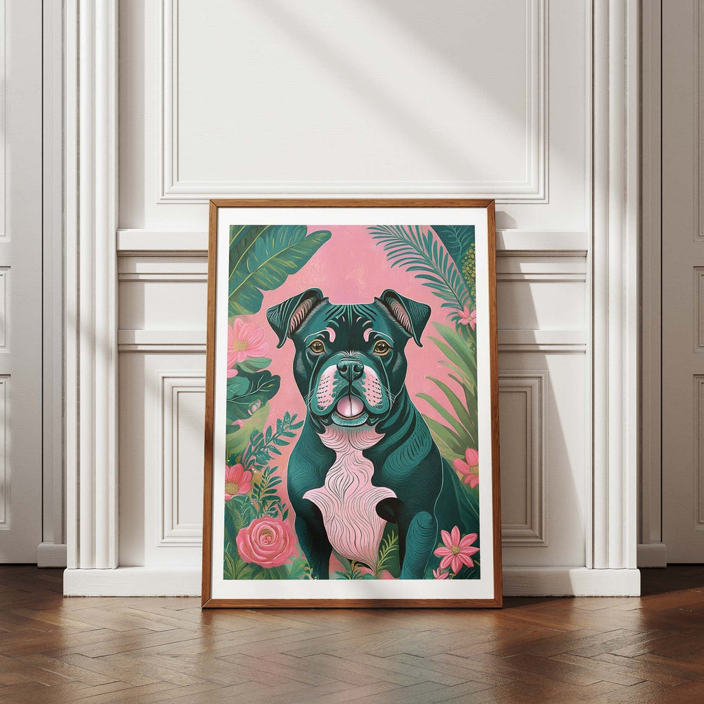 Bulldog Flowery Dog image 4