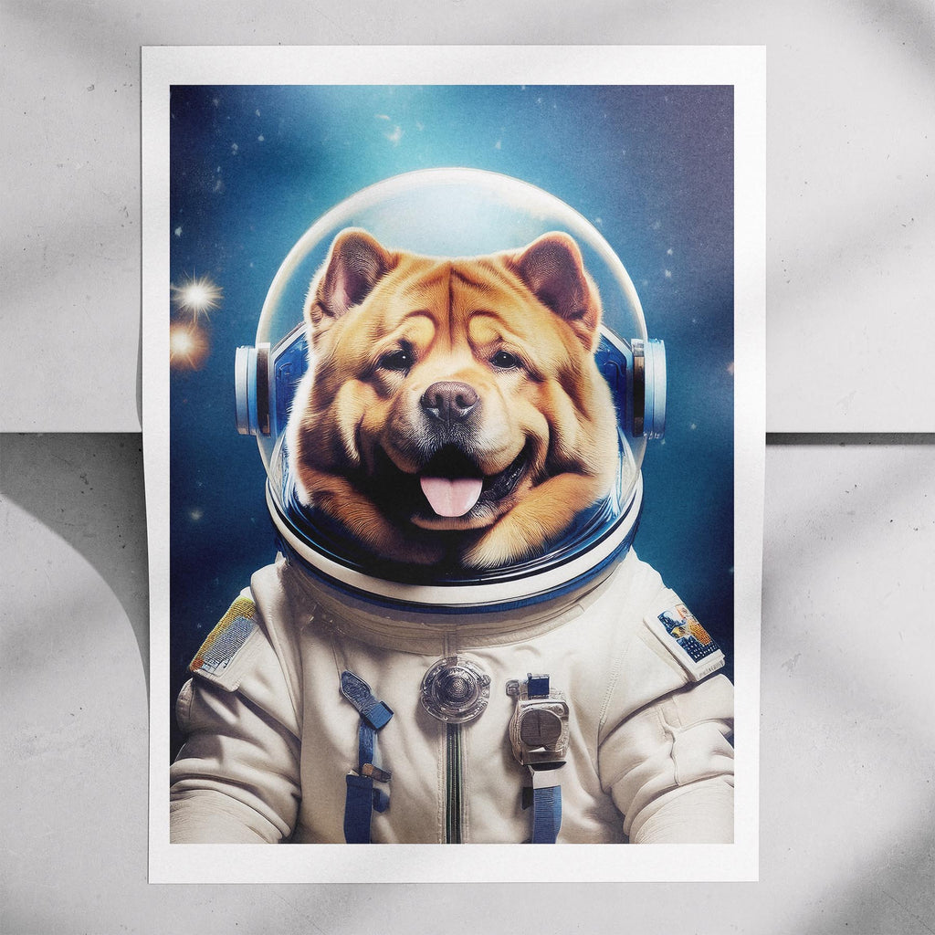 Chow Chow Astronaut Dog Series image 7