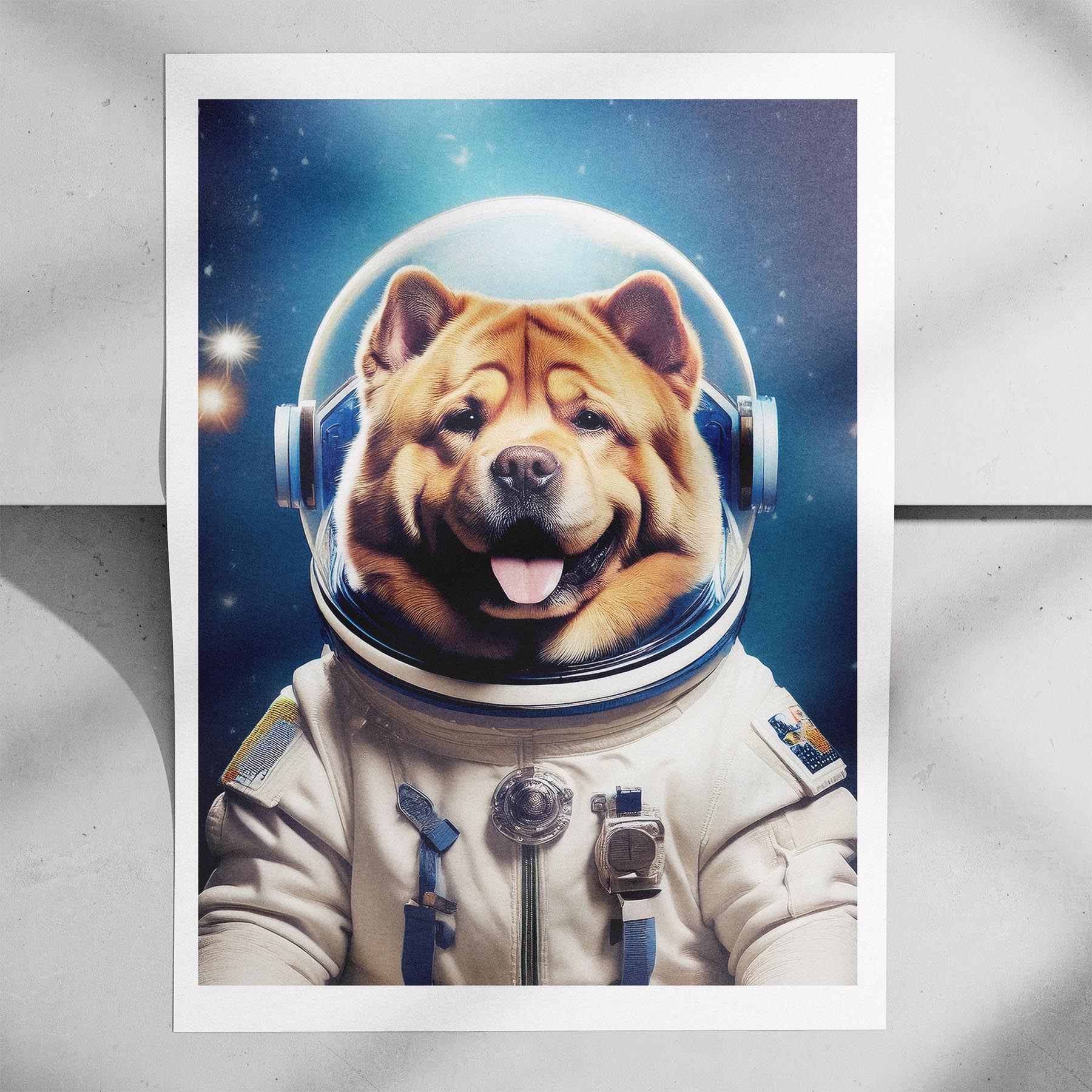 Chow Chow Astronaut Dog Series image 7