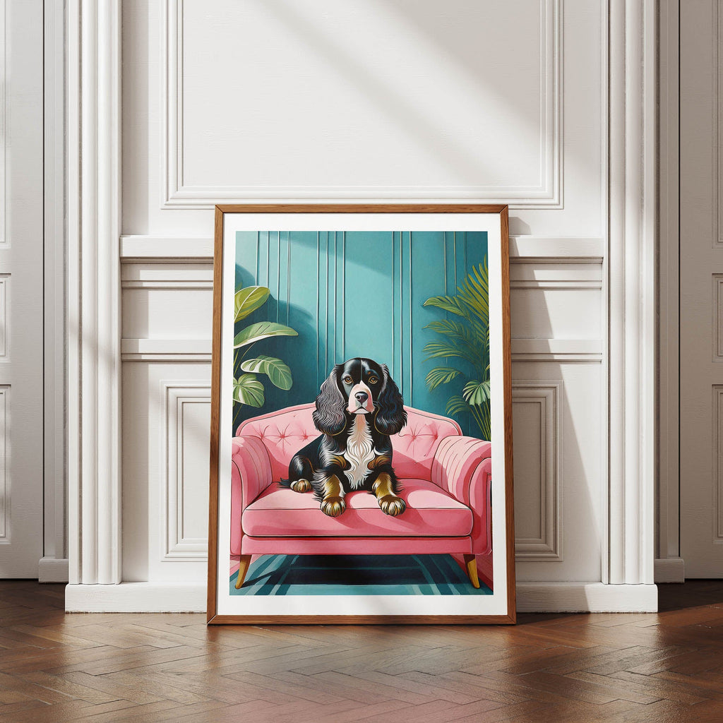 Cocker Spaniel Just Lounging Around image 4