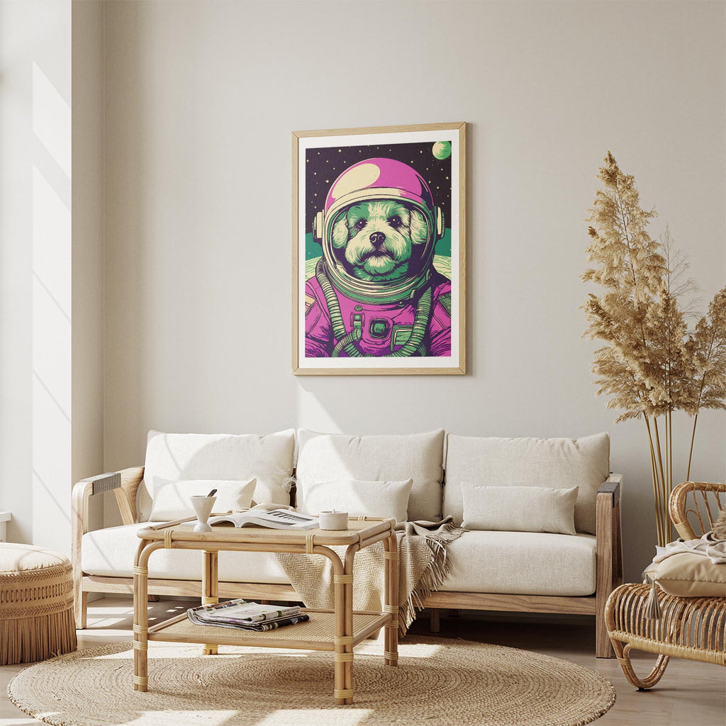 Bichon Frise Space Dogs Series image 2