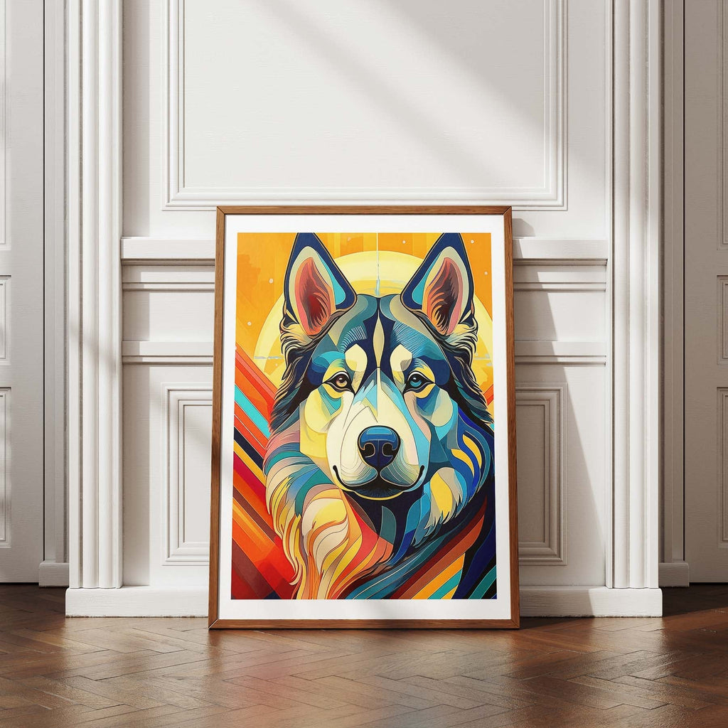 Alaskan Malamute Colour Graphics 1 image 4
