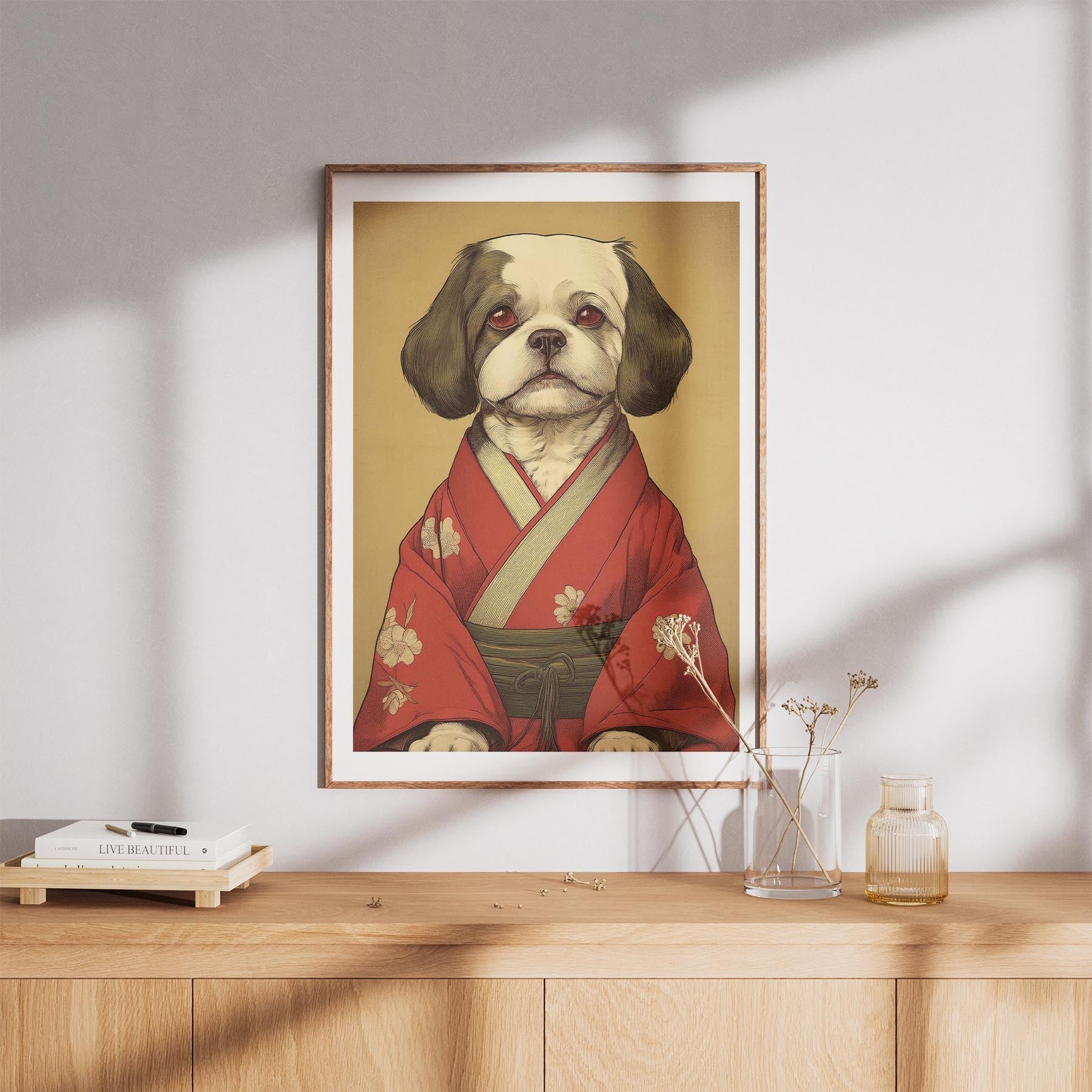 Shih Tzu Japanse Kimono Dog Series image 8