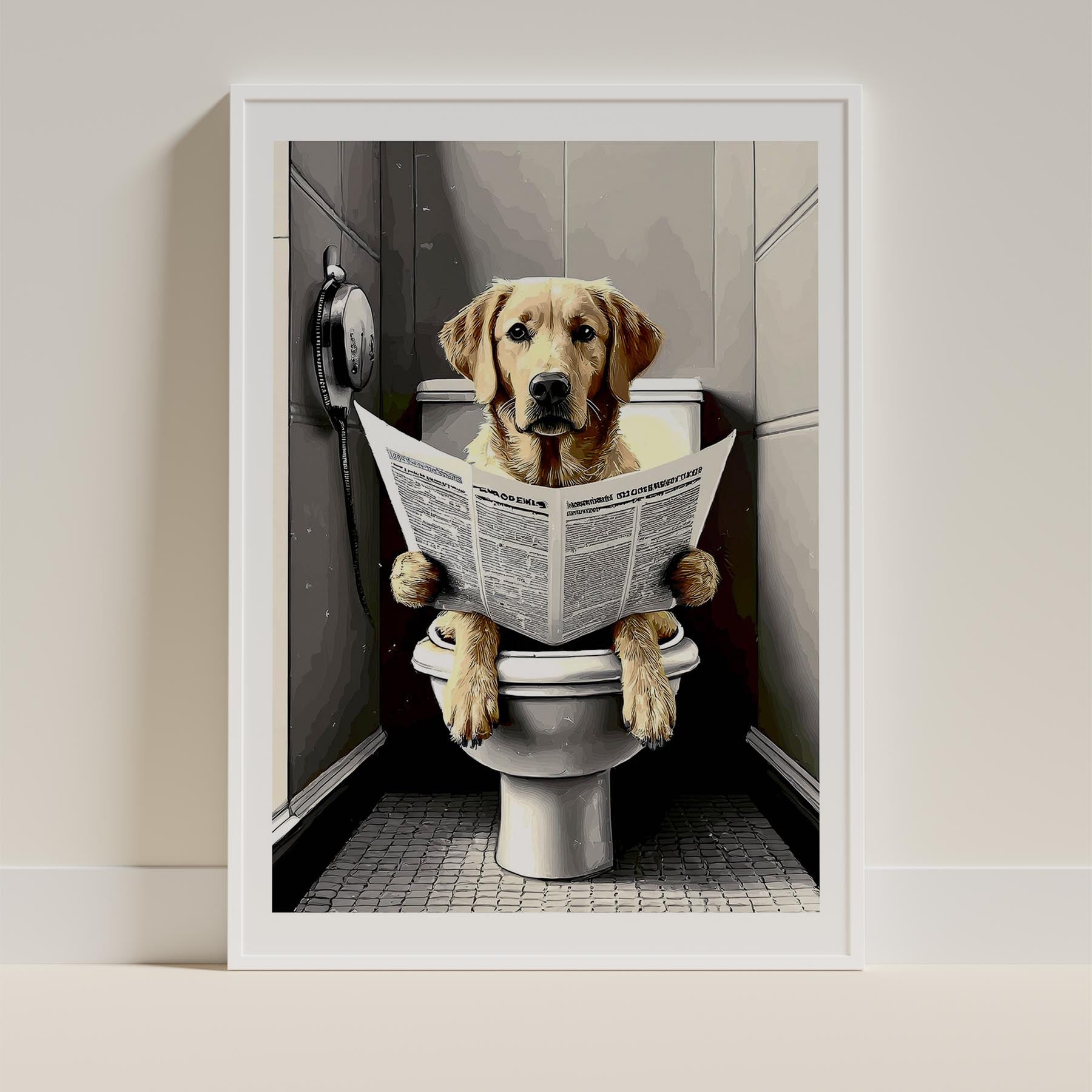 Labrador Retriever Toilet Humour Dog Series 3 image 9