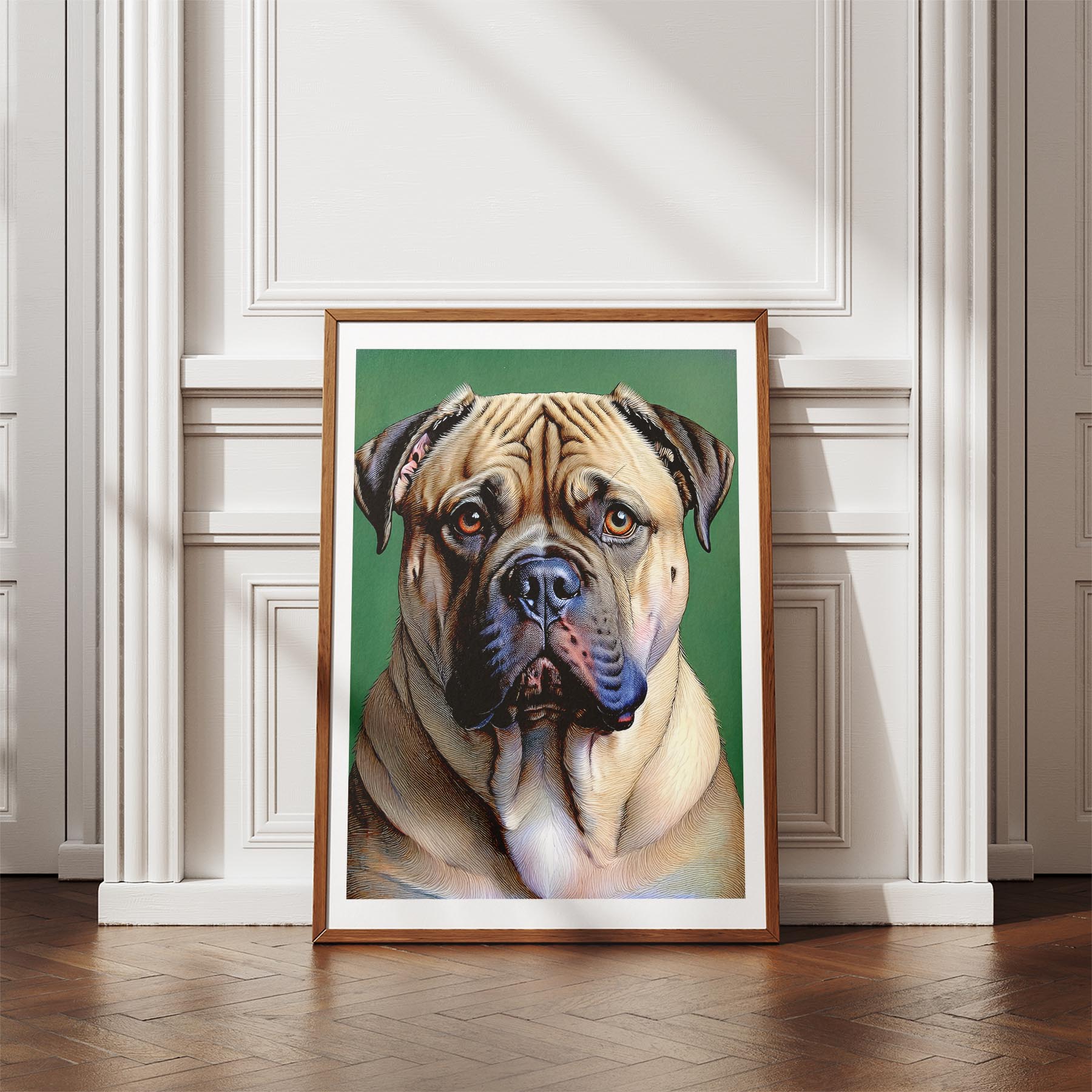 Bullmastiff Green Painted Series image 4