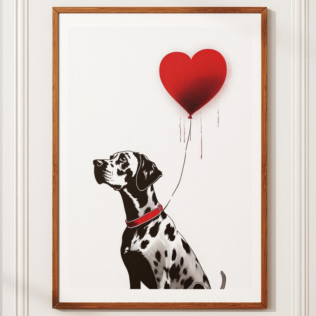 Dalmatian DOGSY Series inspired by the Art of Banksy image 10