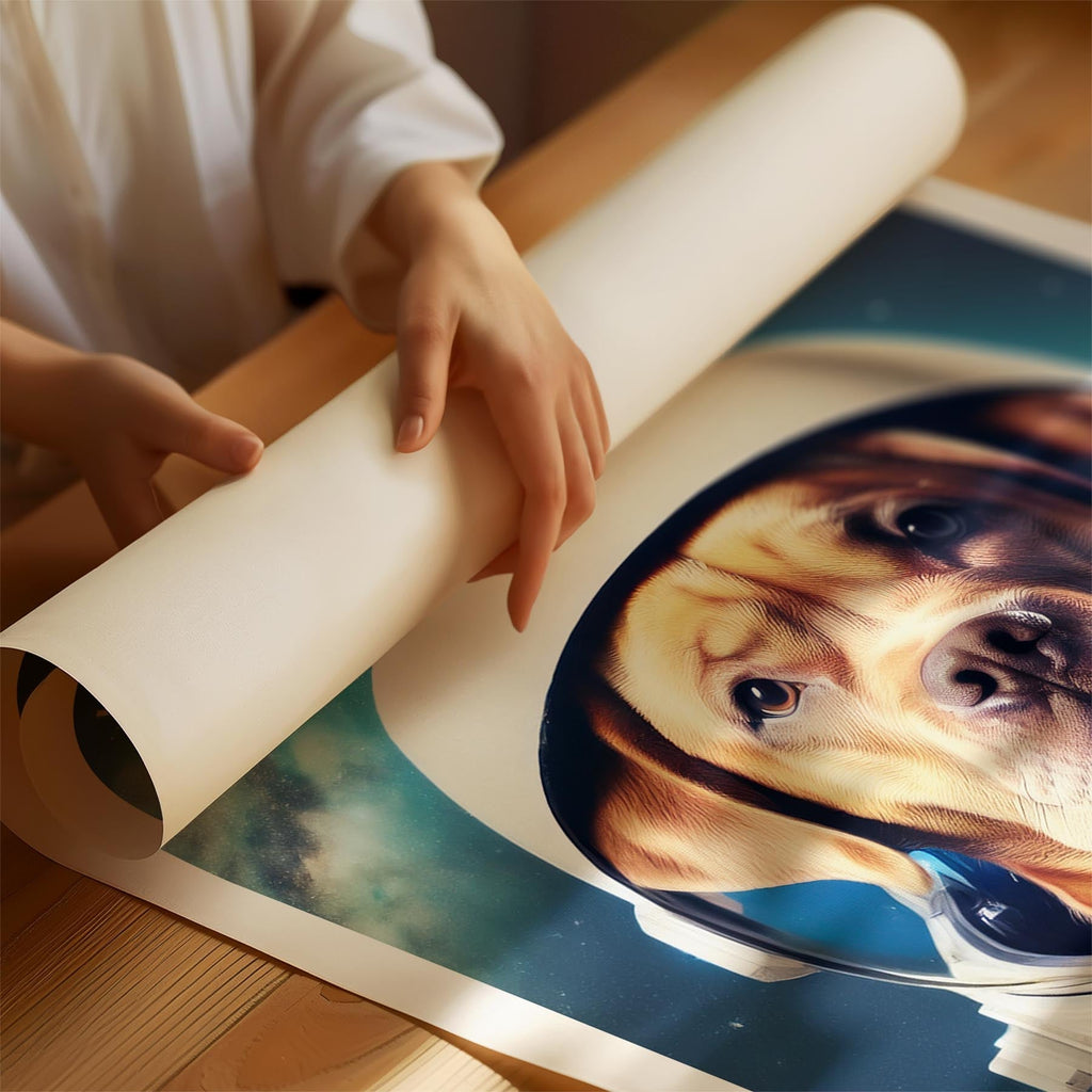 Dogue de Bordeaux Astronaut Dog Series image 1