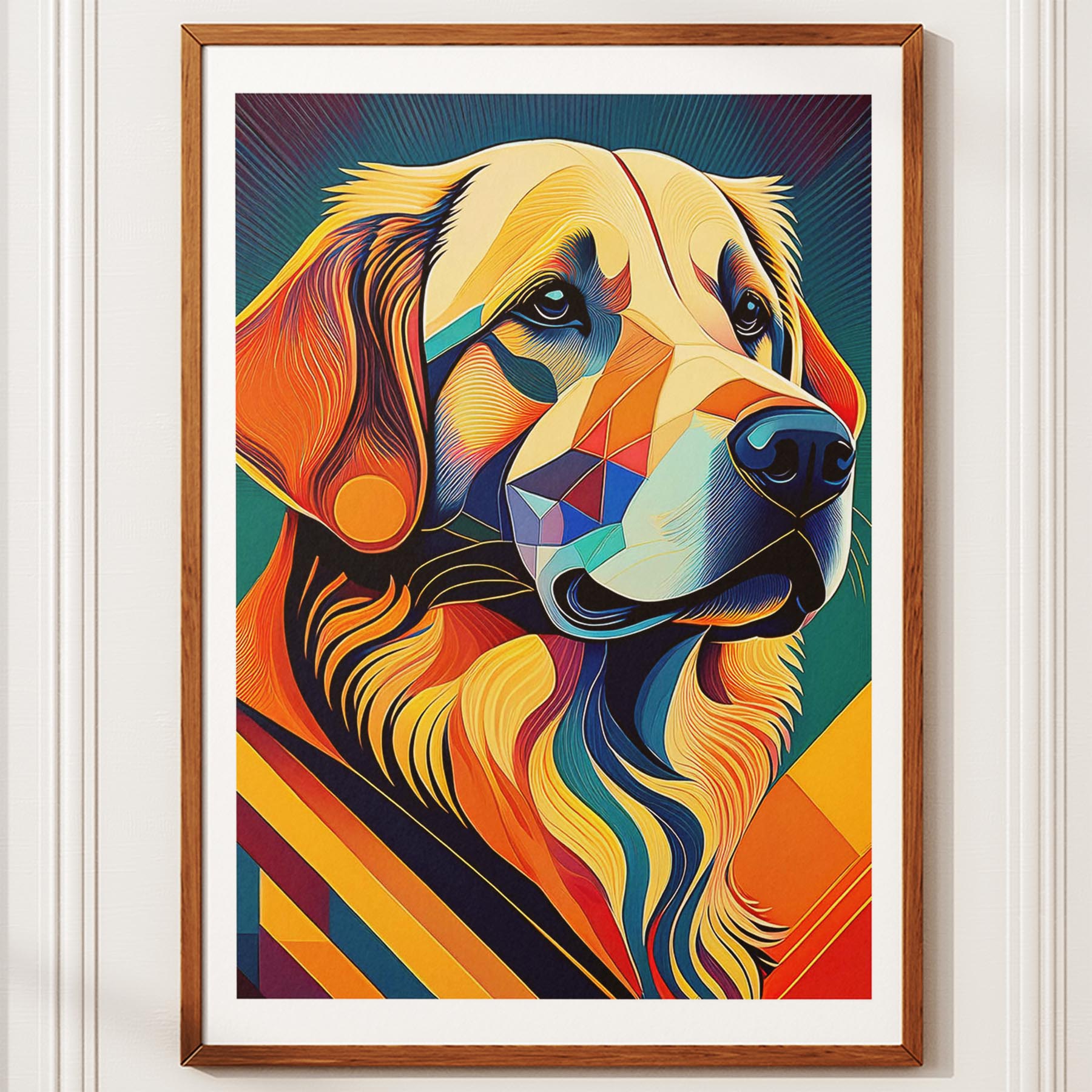 Golden Retriever Colour Graphics 1 image 10
