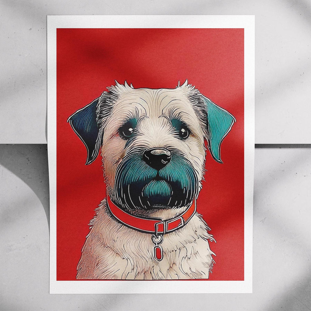 Border Terrier Red Dog Series image 7