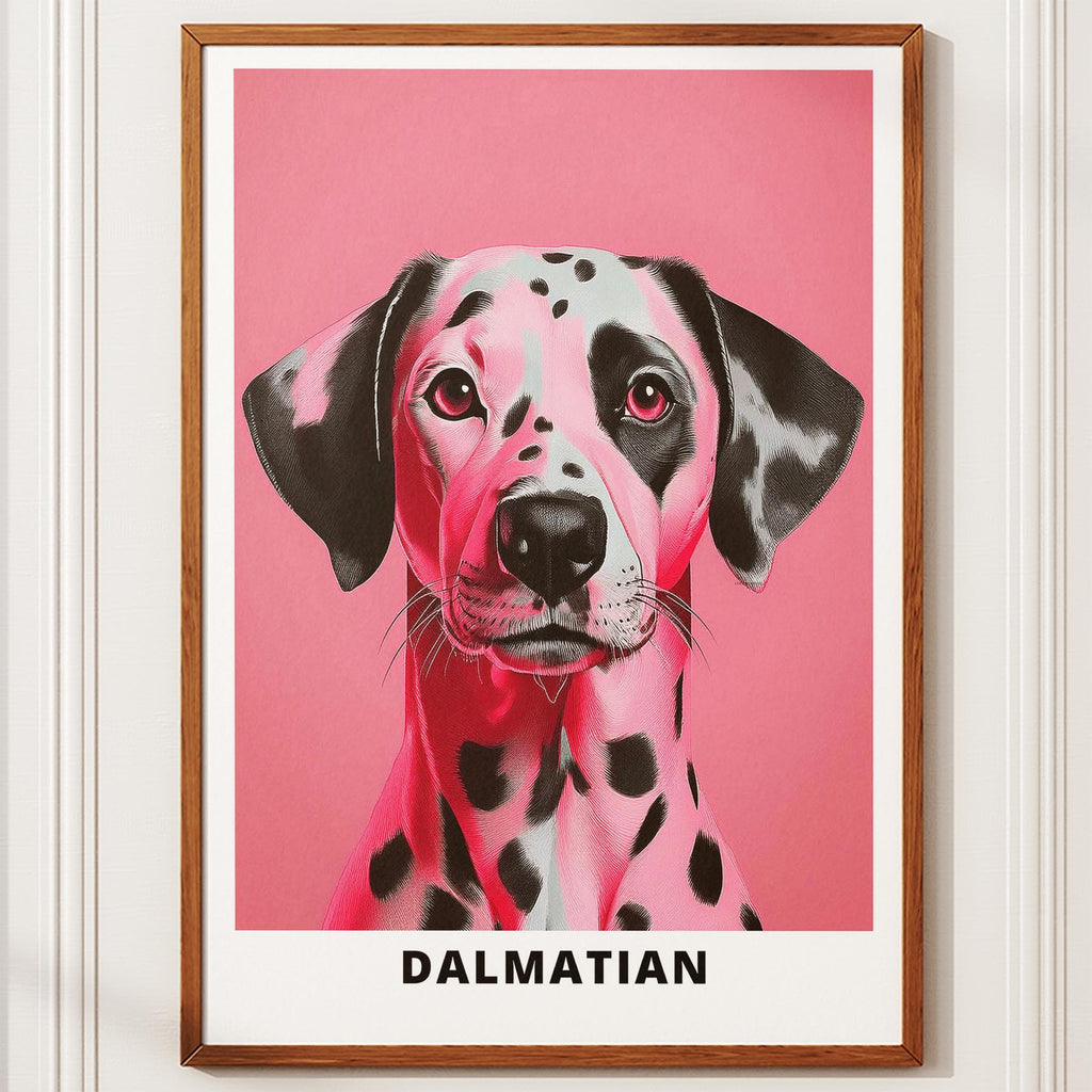 Dalmatian Pink and Black Dog Series 1 image 10
