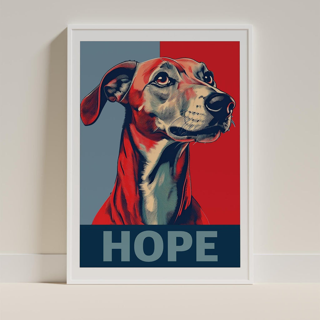 Greyhound HOPE Series Inspired by the Obama Poster image 9