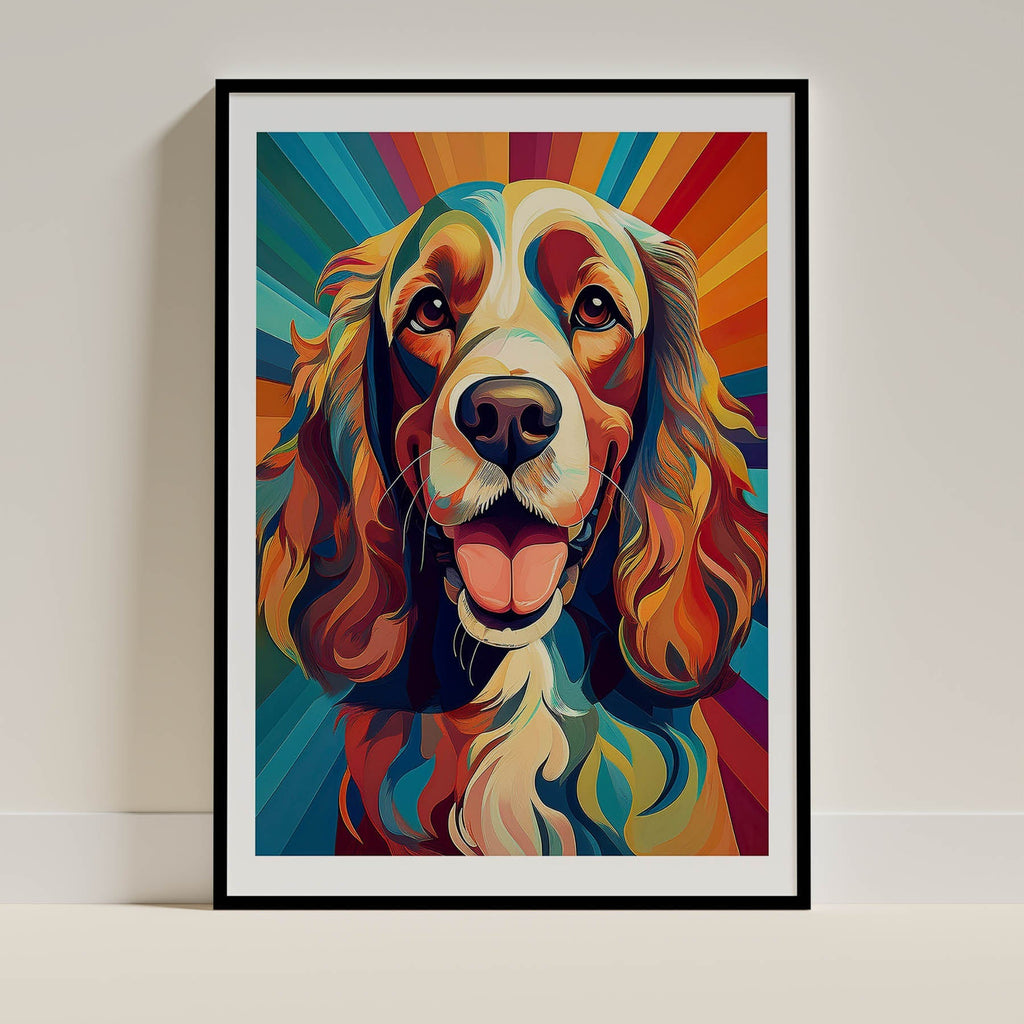 Cocker Spaniel Colour Graphics 5 image 0