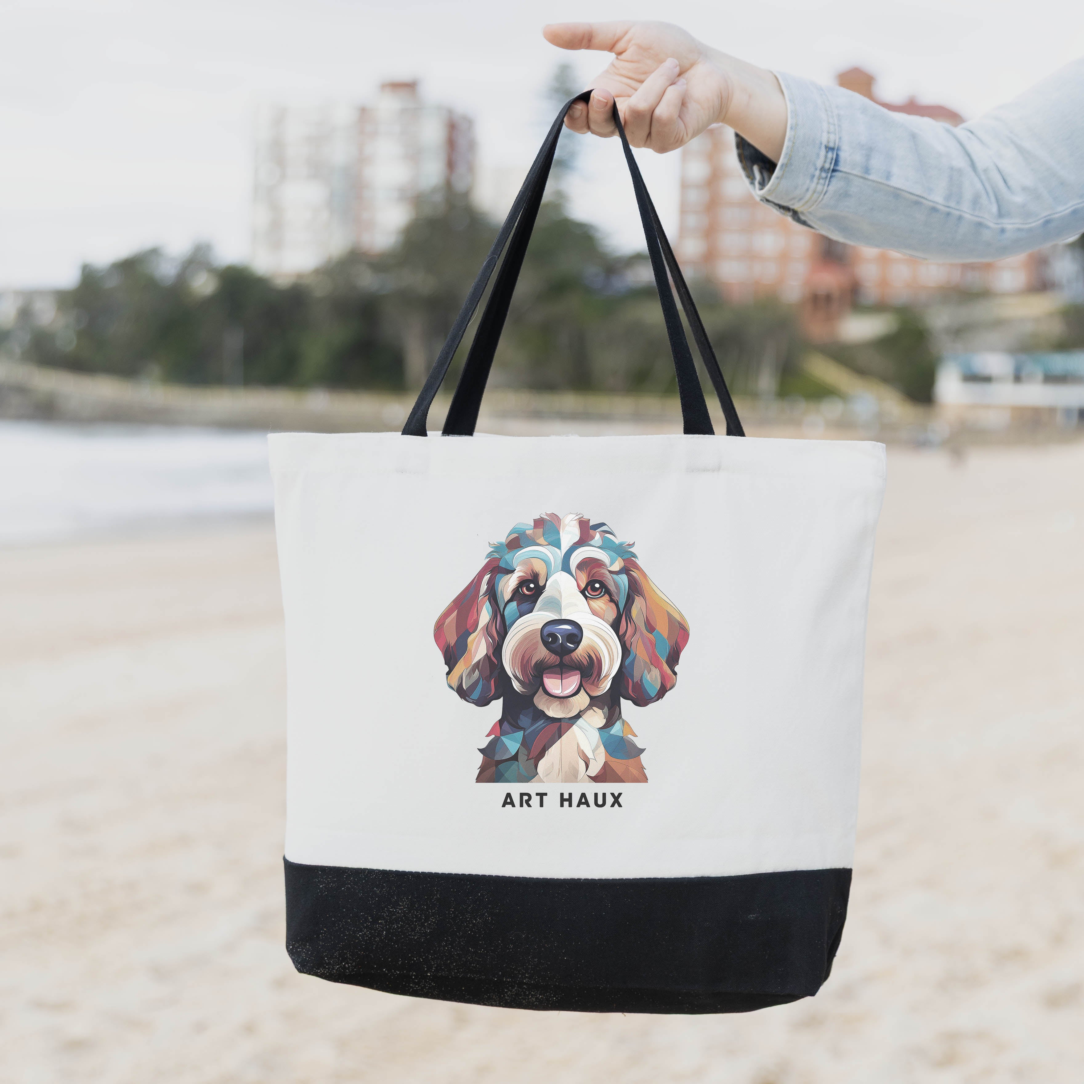Cobberdog Chic Graphic Art Bag image 1