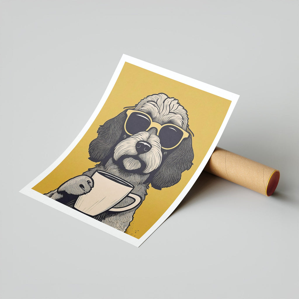 Spoodle Chillin Coffee Dog image 7