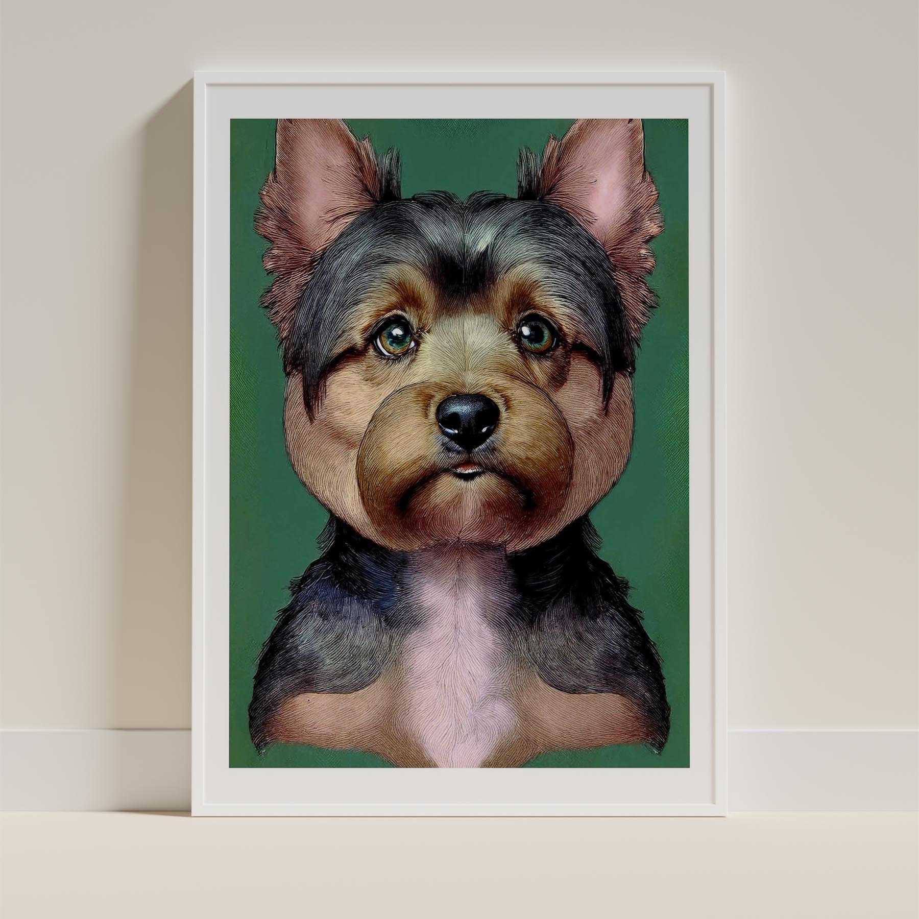 Yorkshire Terrier Green Painted Series image 9