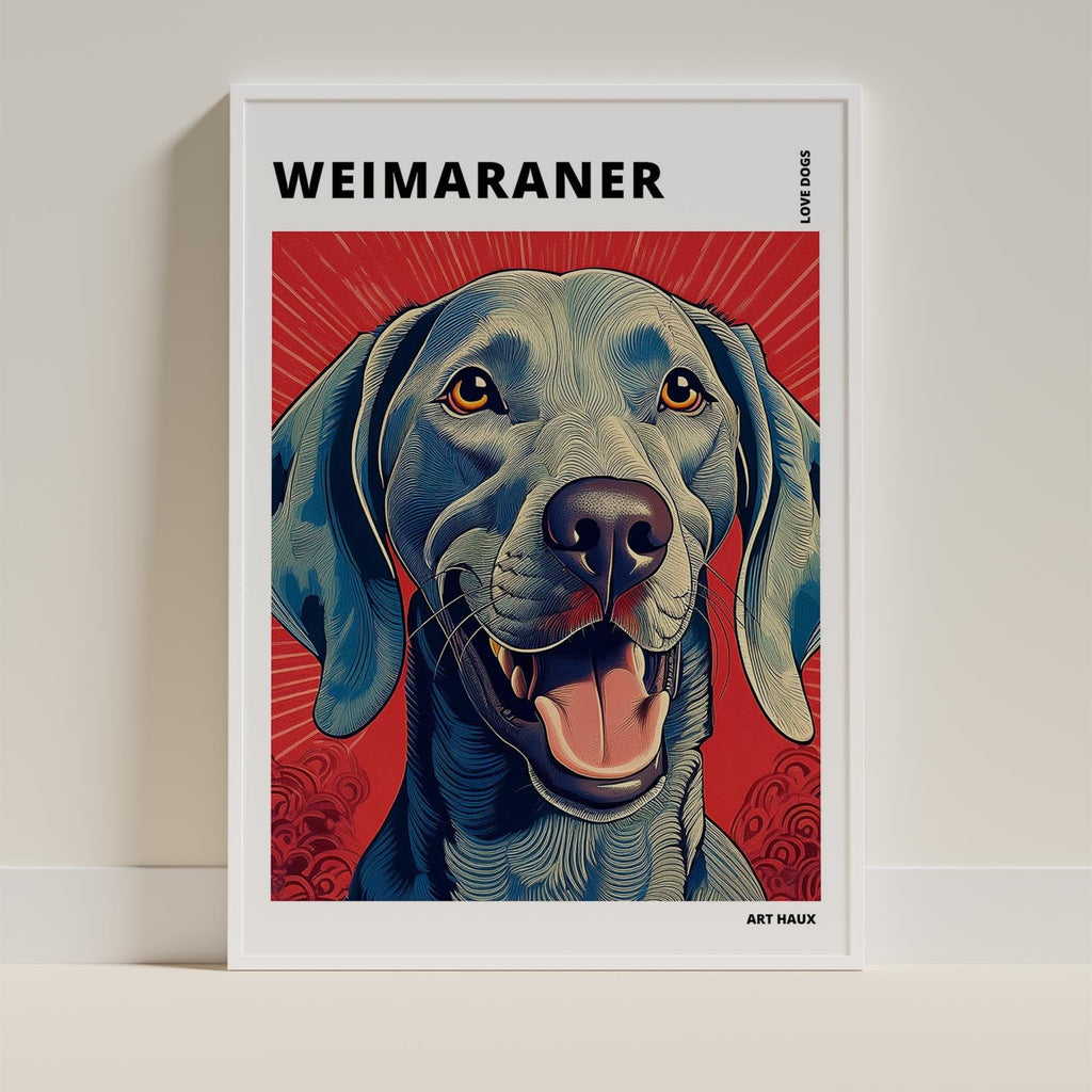 Whippet Hokusai Japanese Inspired Dog Series with Text image 8