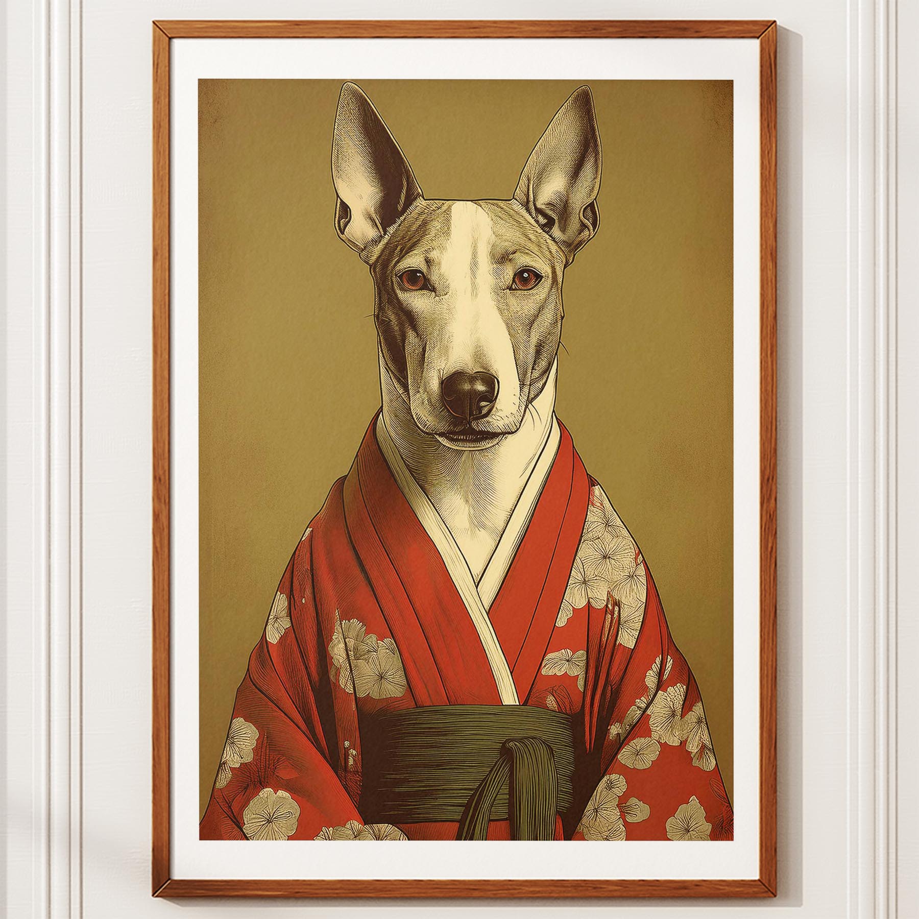 Bull Terrier Japanse Kimono Dog Series image 10