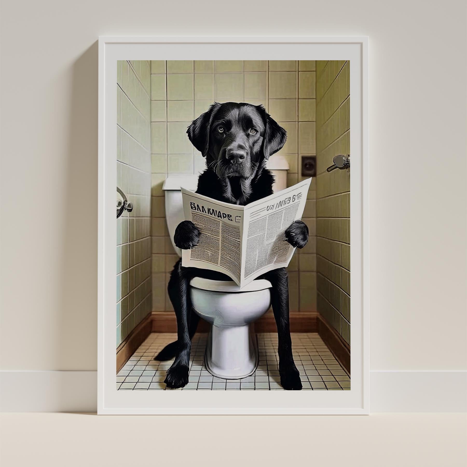 Labrador Retriever Toilet Humour Dog Series 2 image 9