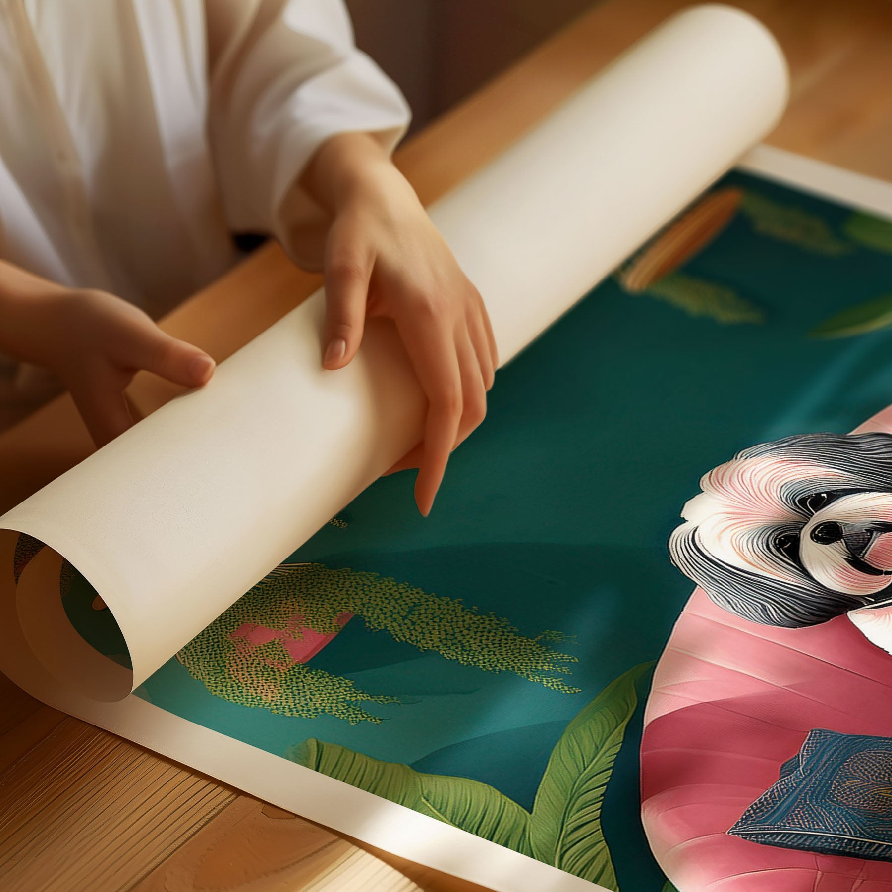 Bichon Frise  Just Lounging Around image 3