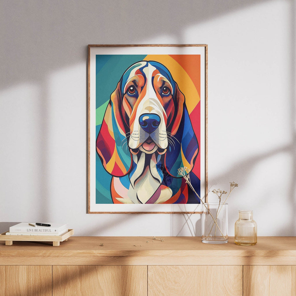 Basset Hound Colour Graphics 3 image 8