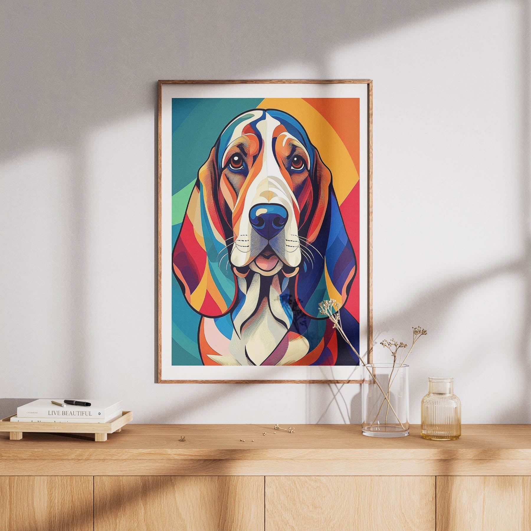 Basset Hound Colour Graphics 3 image 8