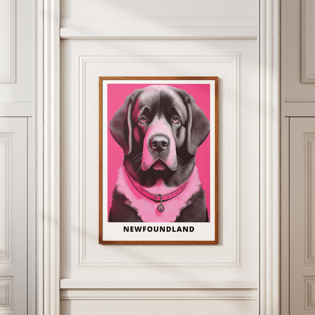 Newfoundland Pink and Black Dog Series 1 image 3