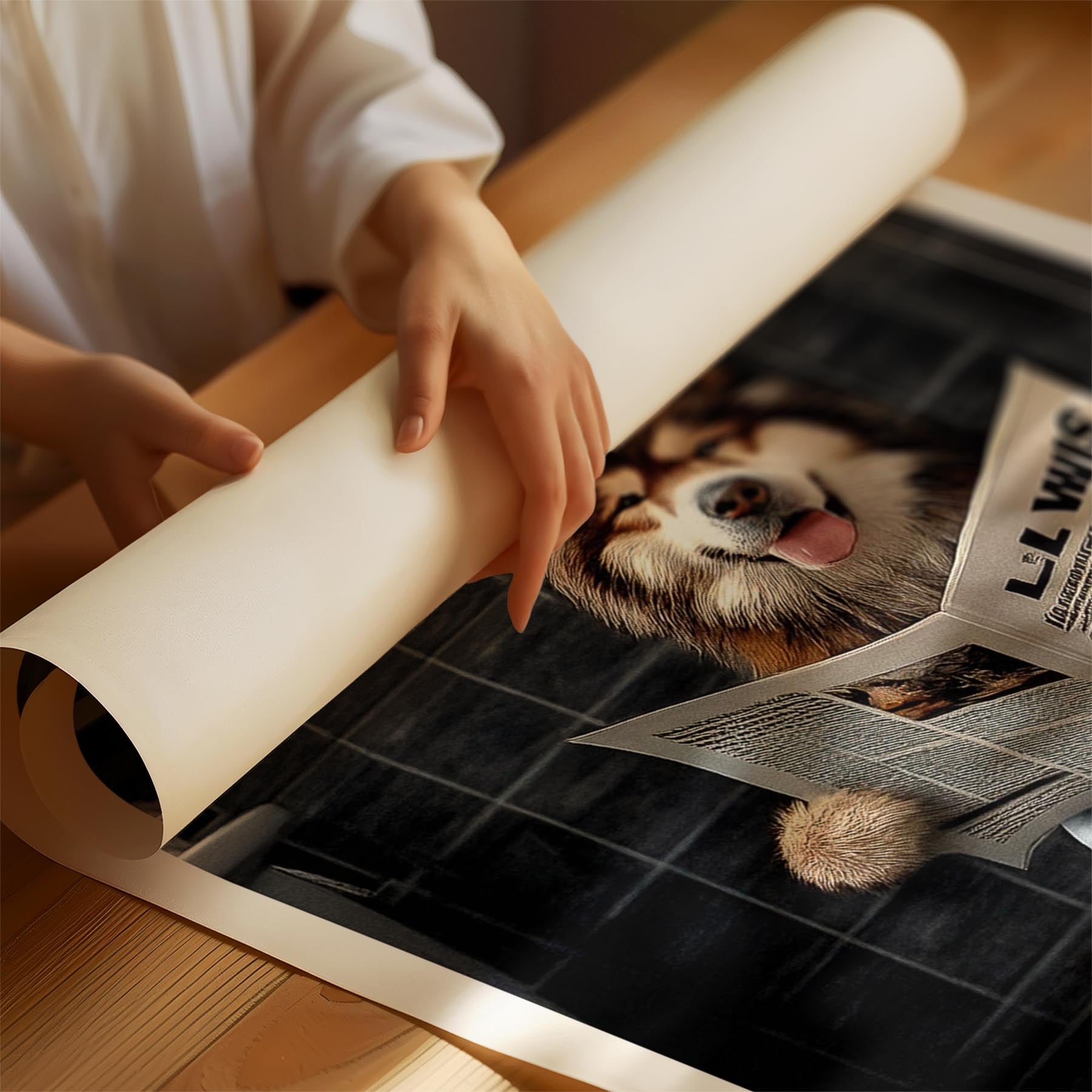 Alaskan Malamute Toilet Humour Dog Series 1 image 2