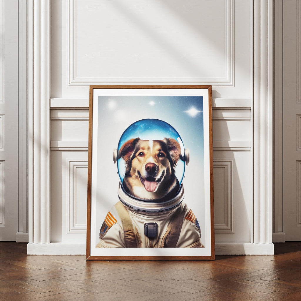 Border Collie Astronaut Dog Series image 4