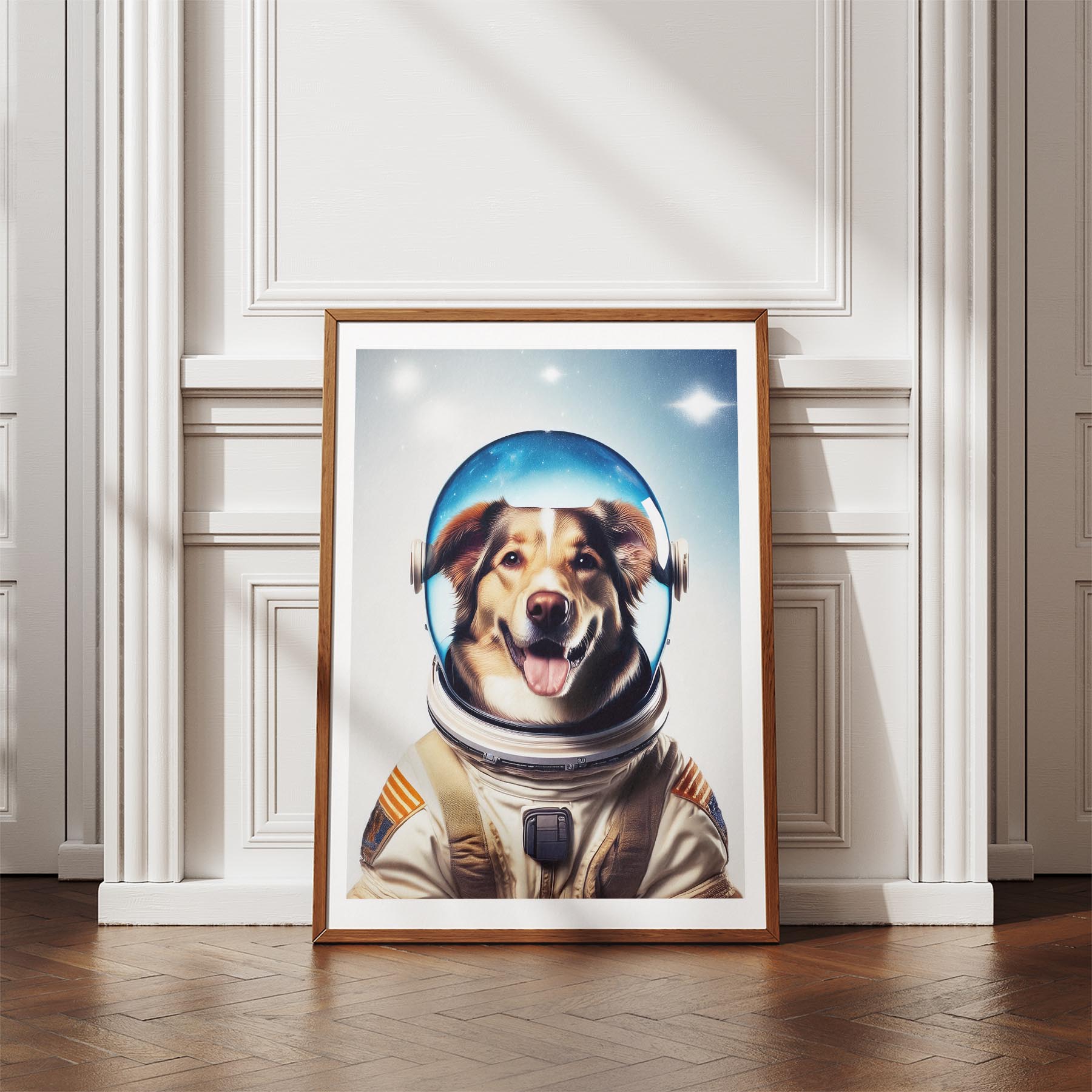 Border Collie Astronaut Dog Series image 4