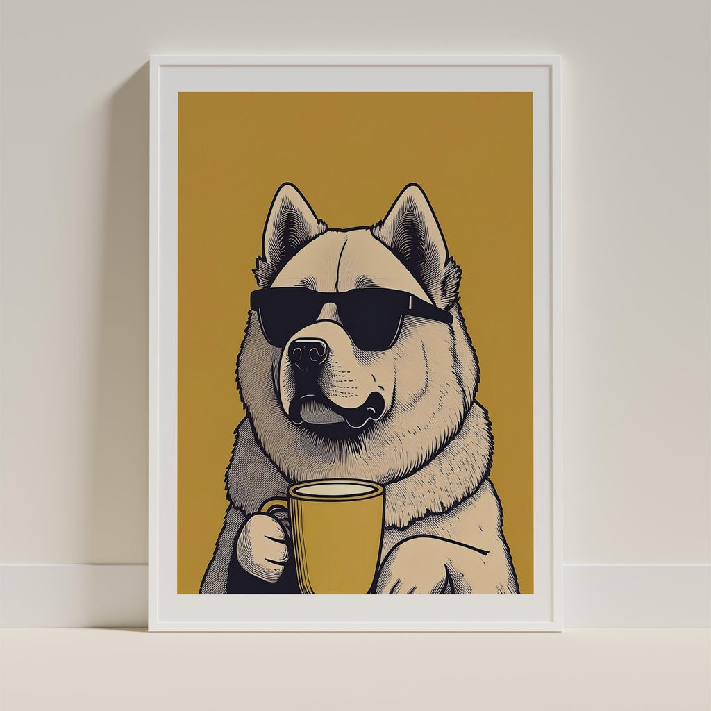 Chow Chow Chillin Coffee Dog image 9