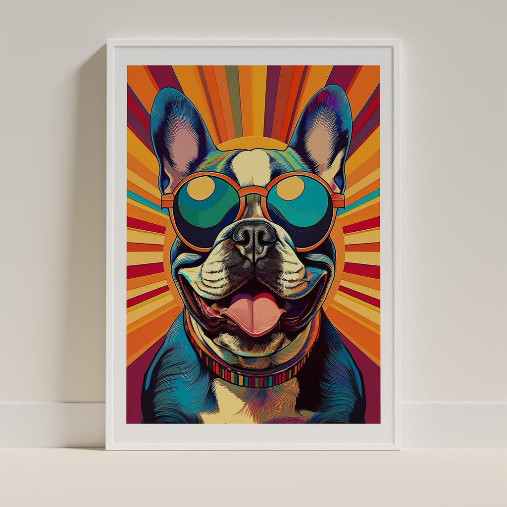 French Bull Dog In Colourful Sunnies 8 image 10