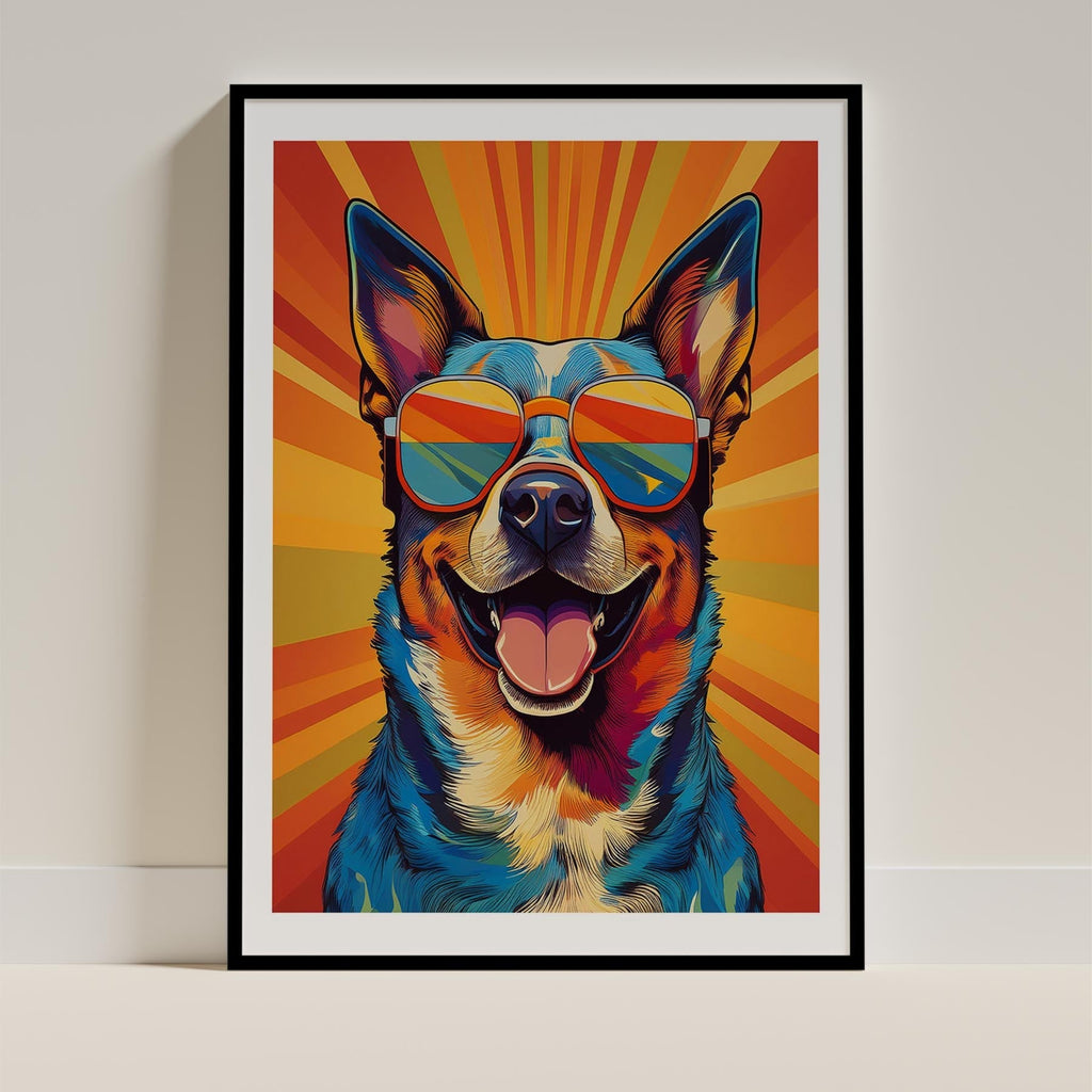 Cattle Dog In Colourful Sunnies 1 image 11