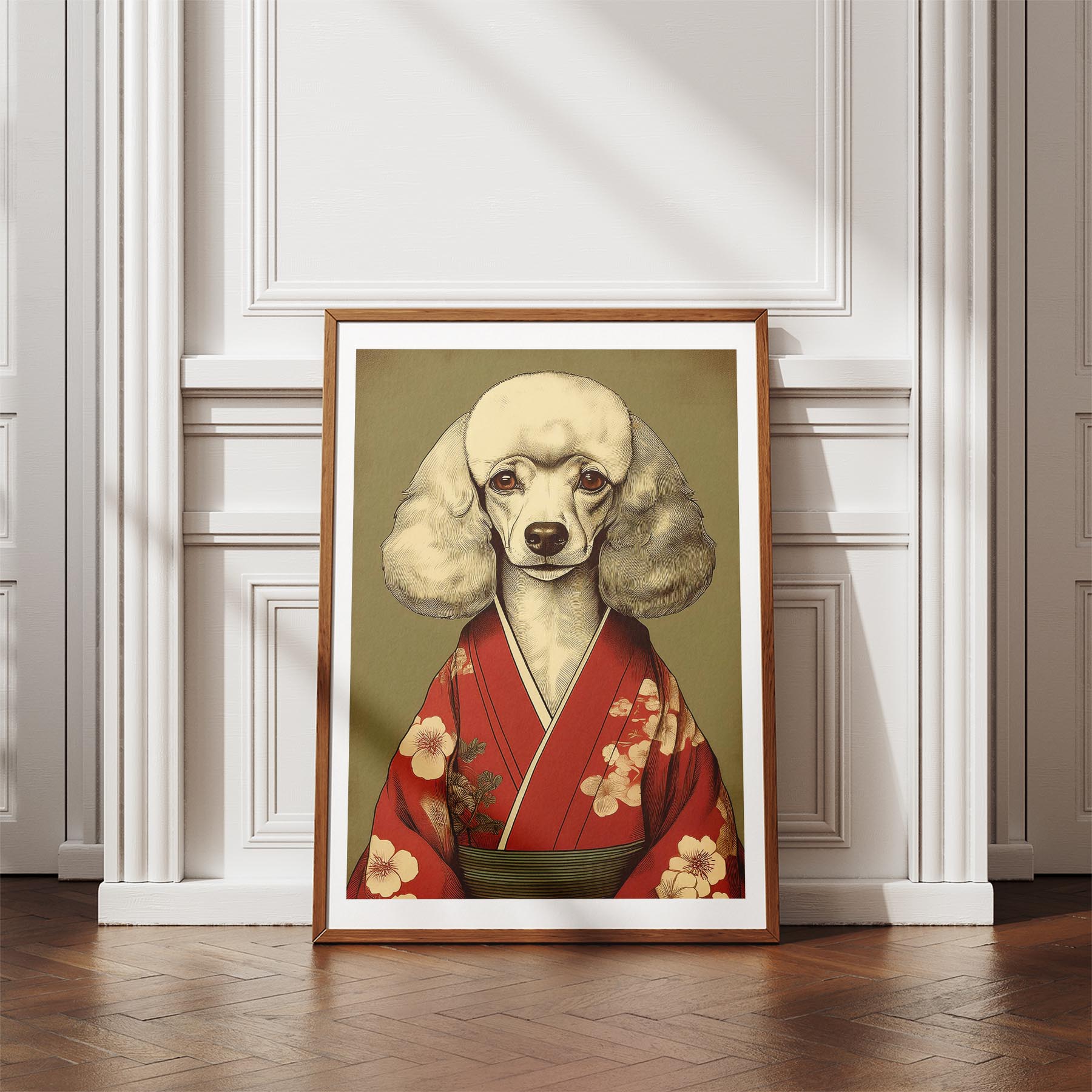 Poodle Japanse Kimono Dog Series image 4