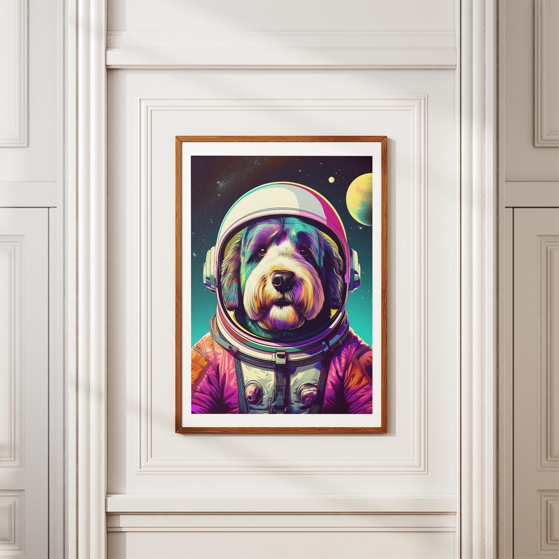 Old English Sheepdog Space Dogs Series image 3