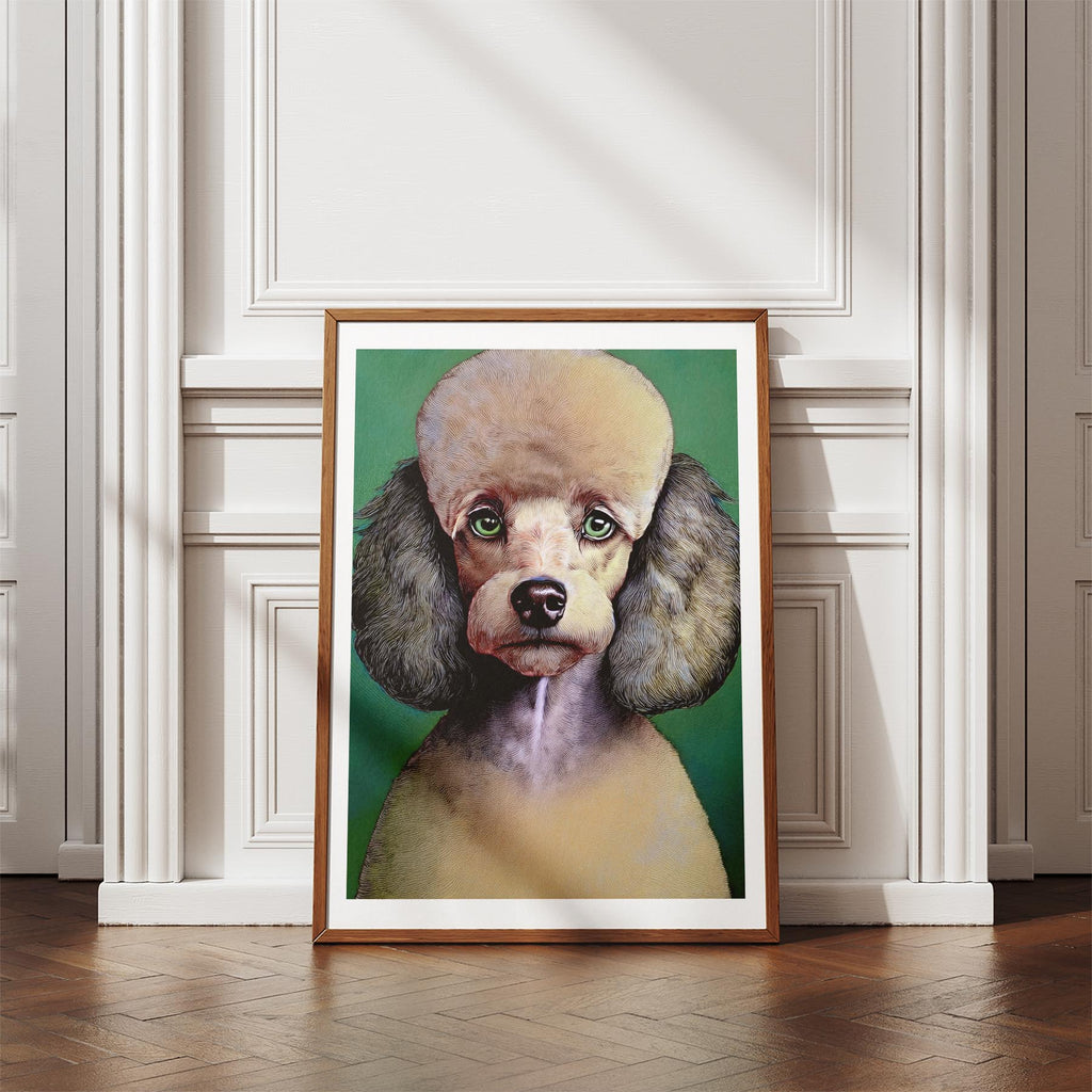 Poodle Green Painted Series image 4