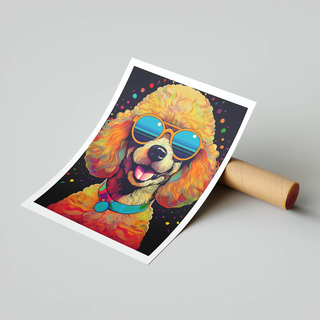Poodle In Colourful Sunnies 3 image 7