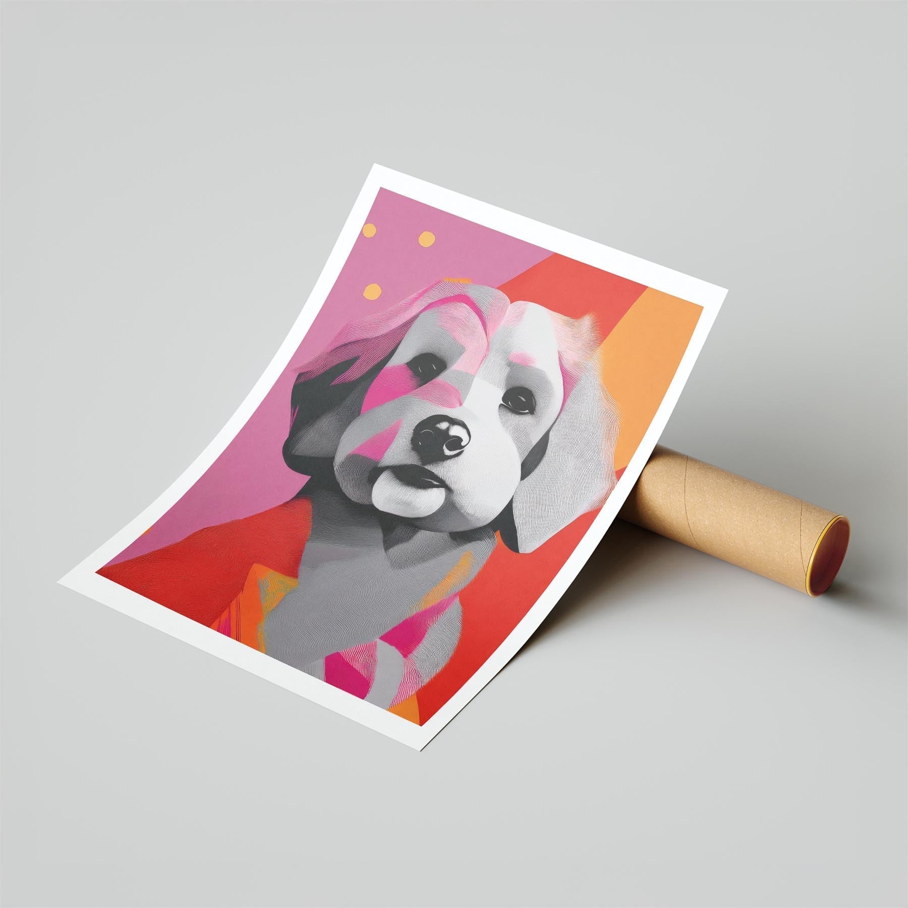 Coton de Tulear Modern Pop Dog Series image 6