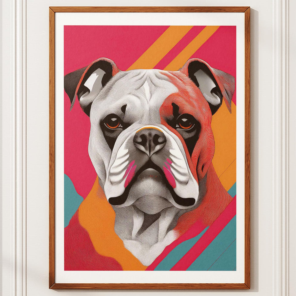 Bulldog Modern Pop Dog Series image 10