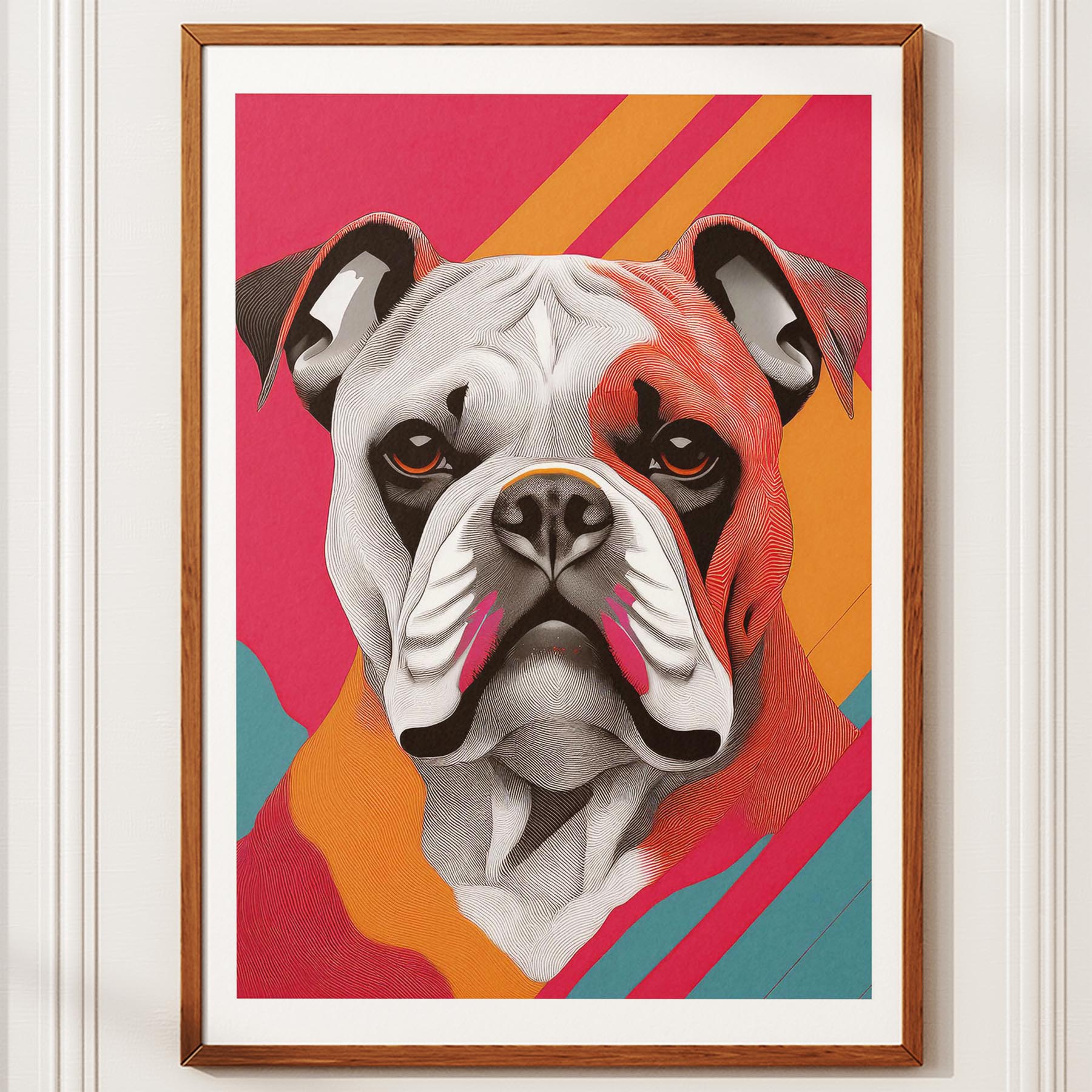 Bulldog Modern Pop Dog Series image 10