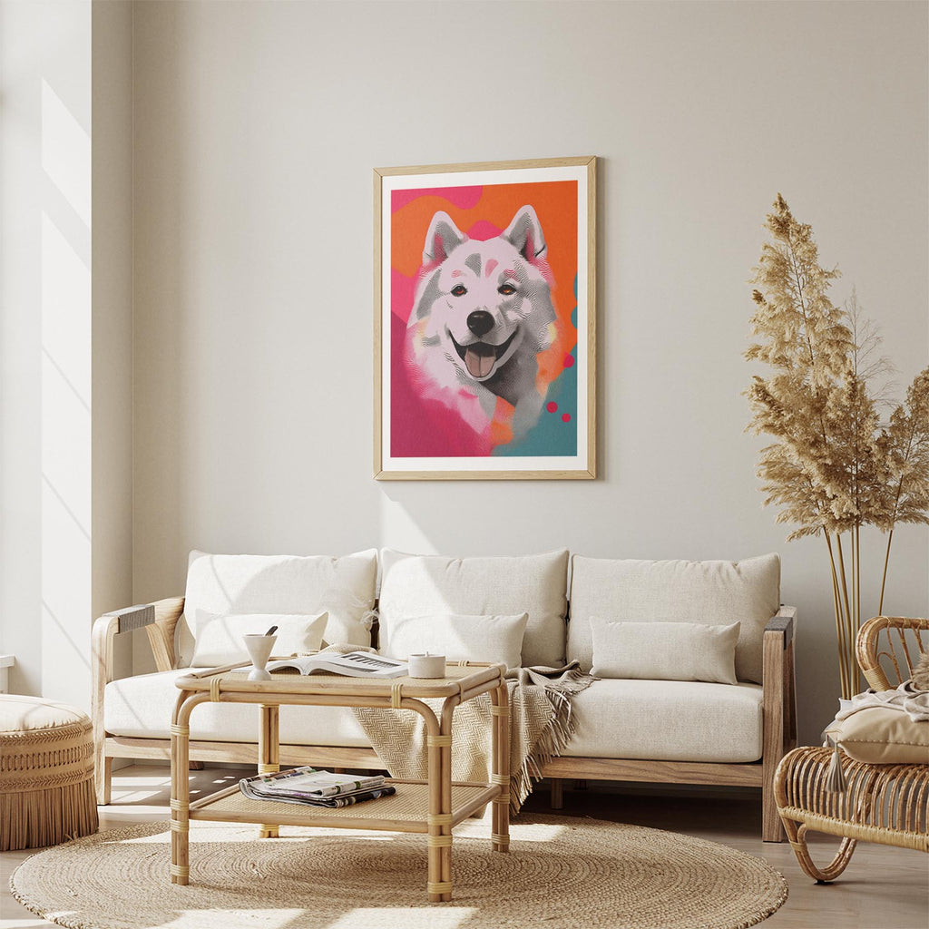 Samoyed Modern Pop Dog Series image 2
