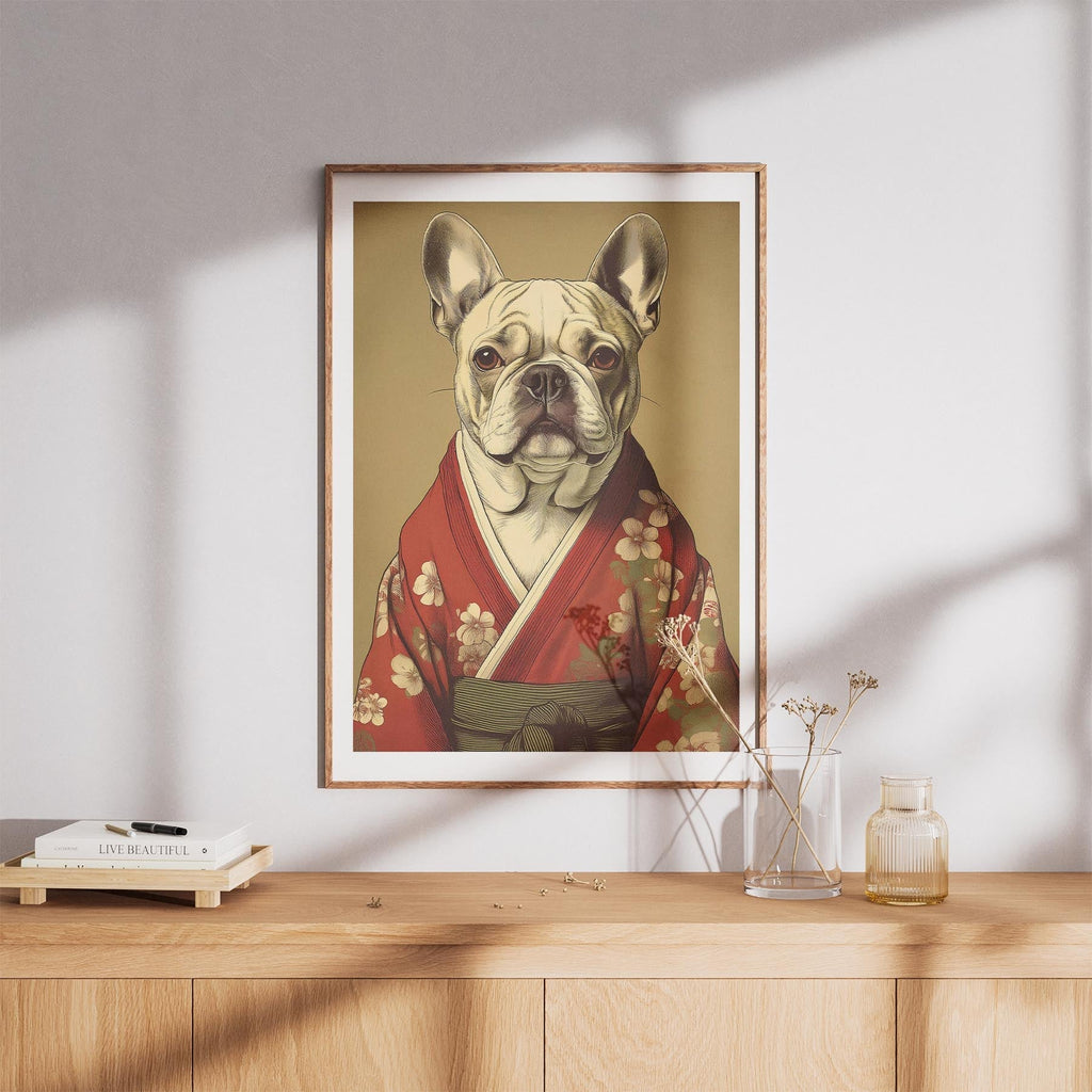 French Bulldog Japanse Kimono Dog Series image 8
