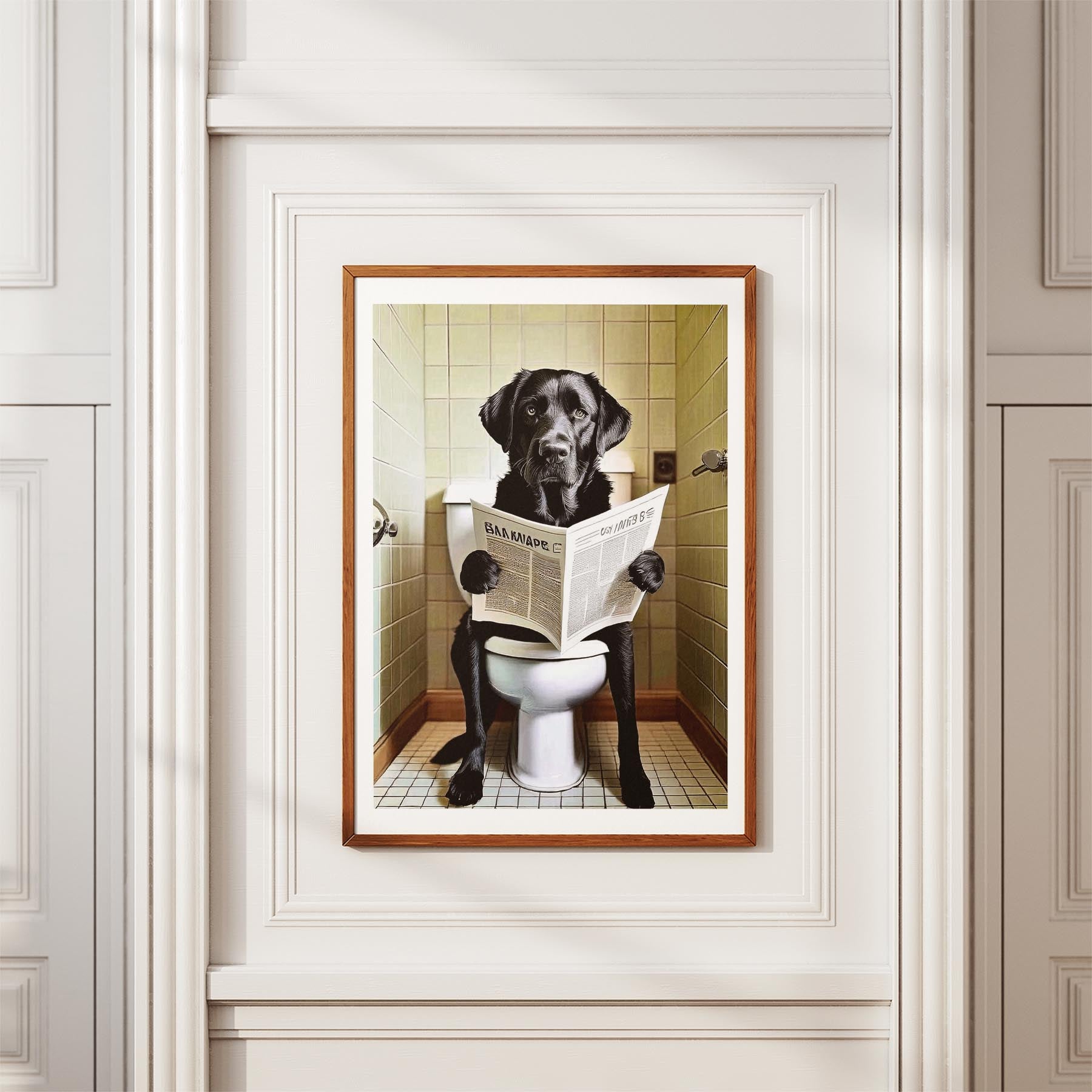 Labrador Retriever Toilet Humour Dog Series 2 image 3