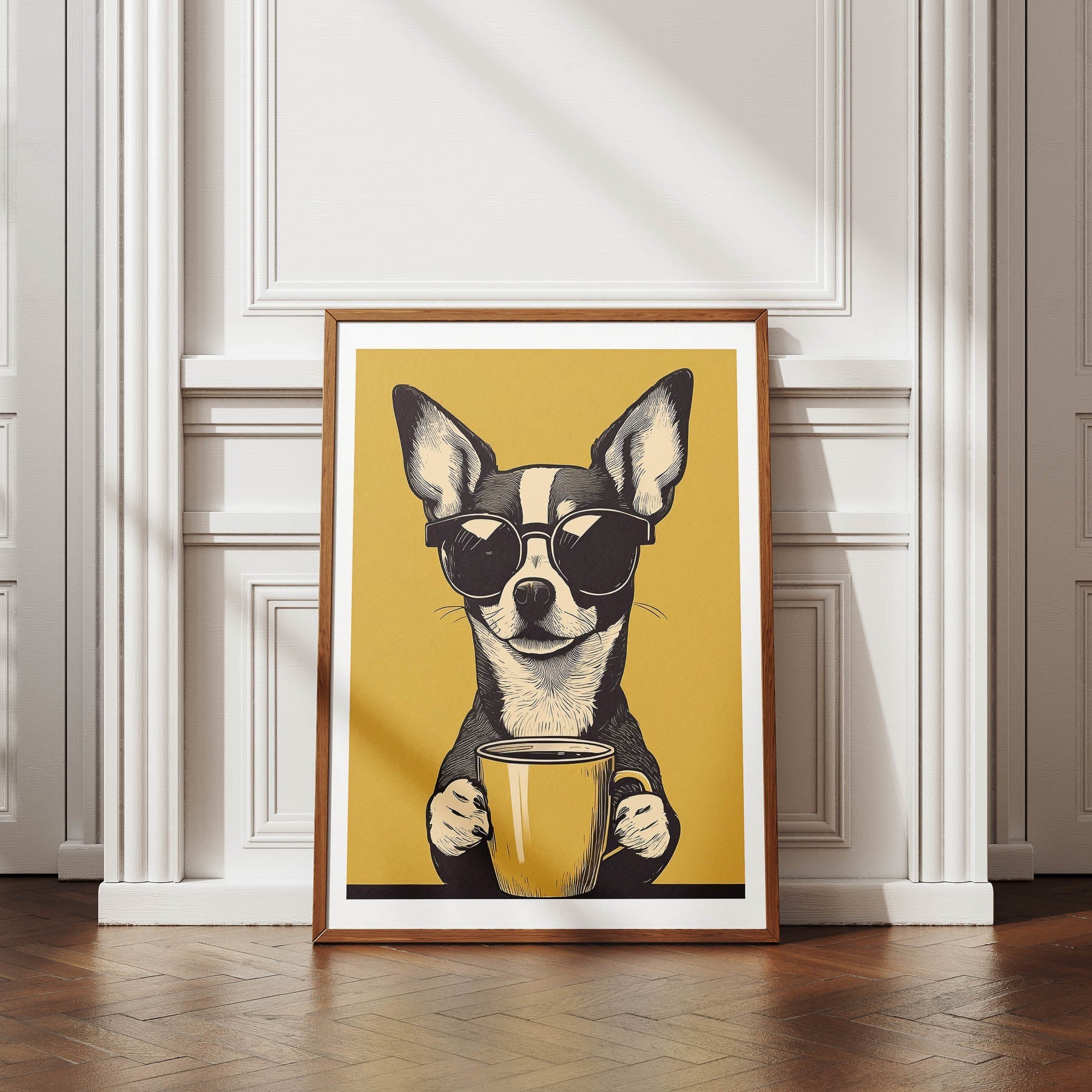 Chihuahua Chillin Coffee Dog image 4