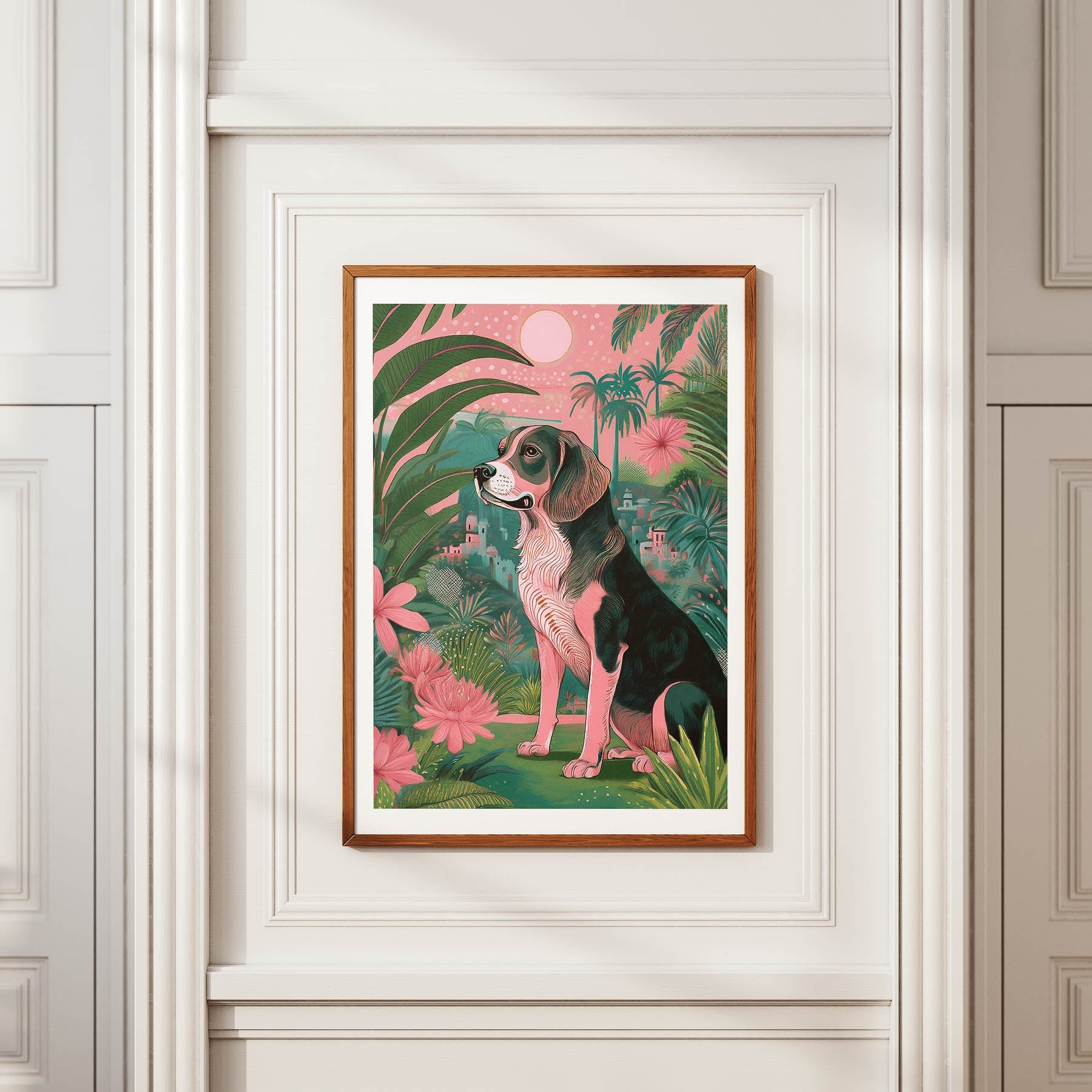 Beagle Flowery Dog image 3