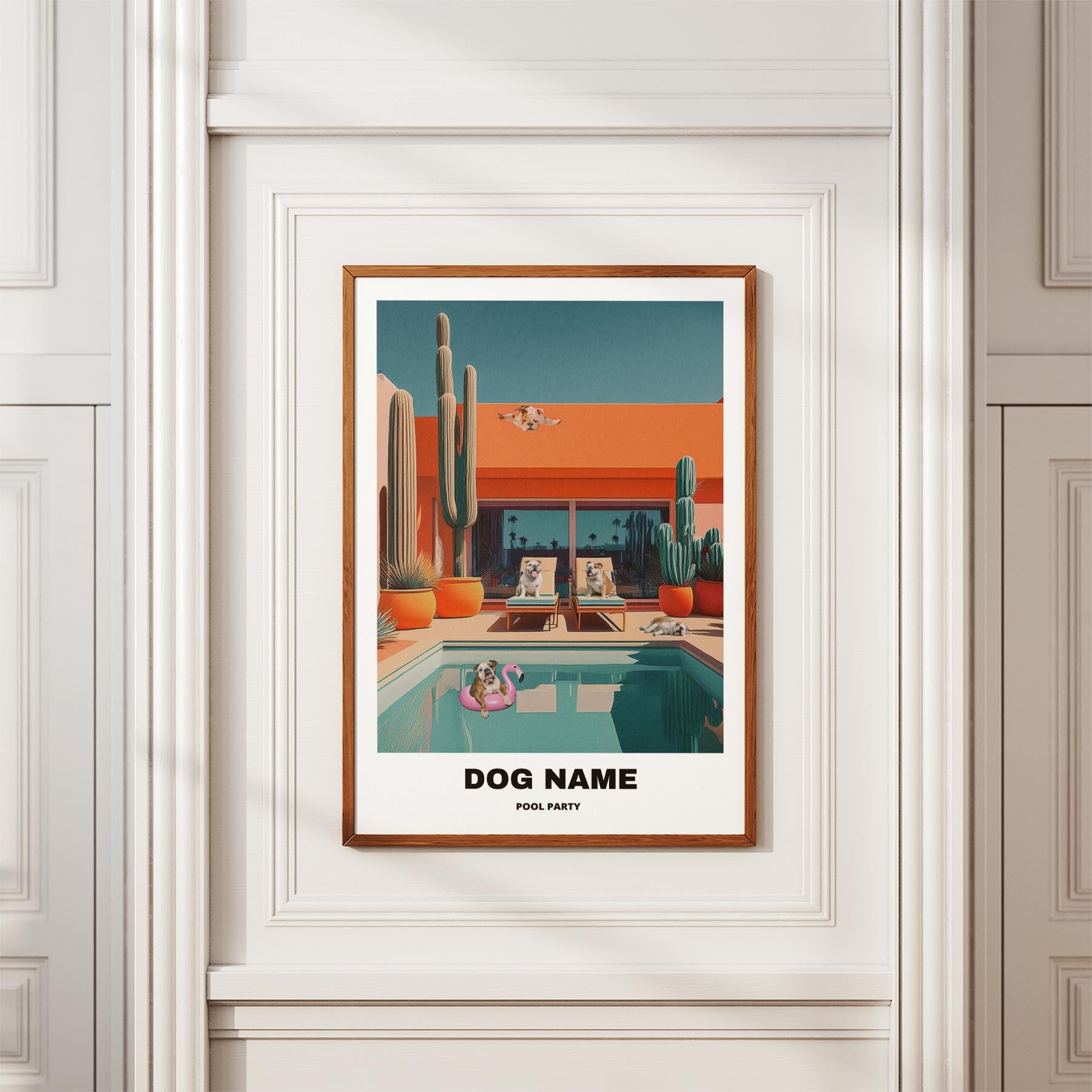 Bulldog Custom Pool Party WITH TEXT image 3