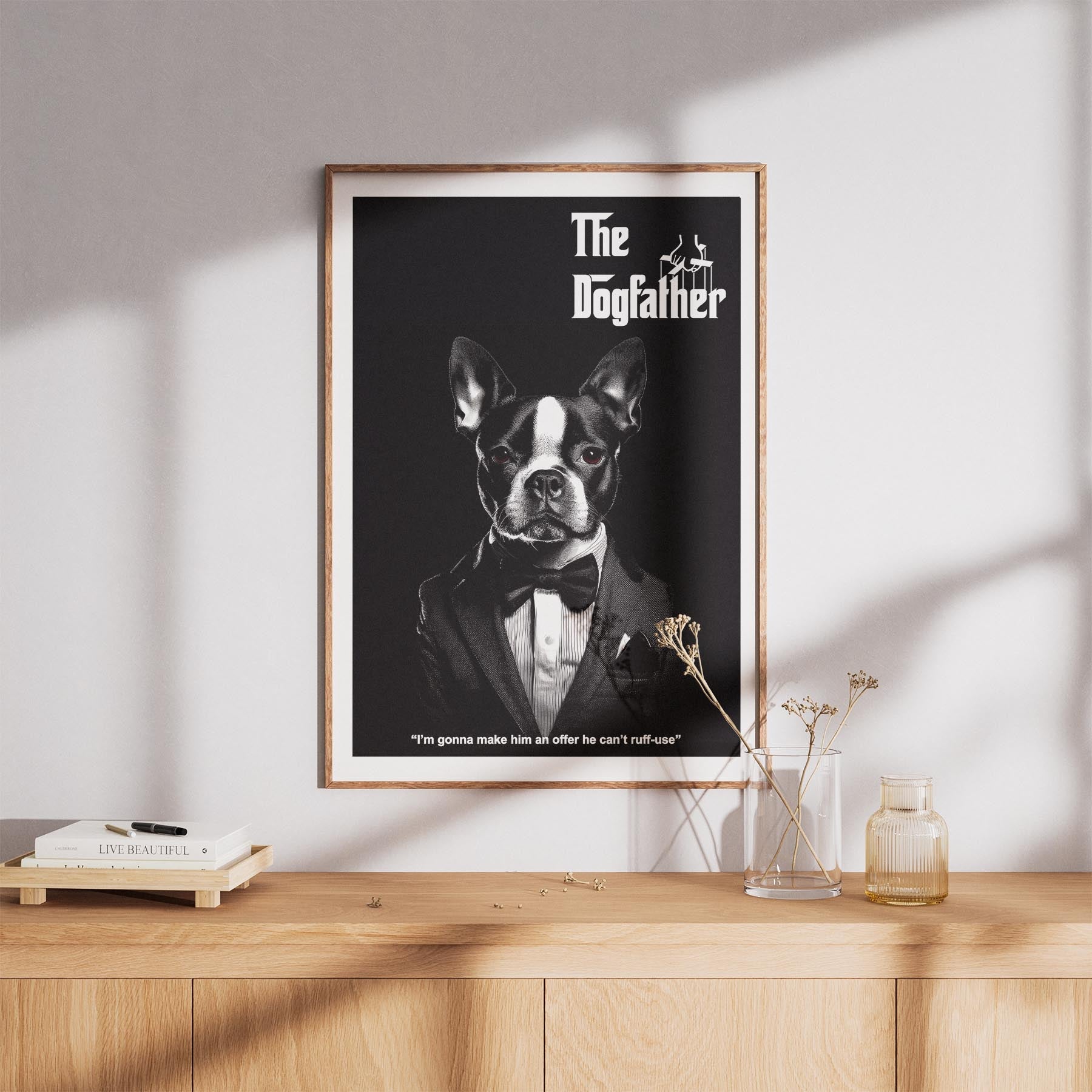 Boston Terrier Mafia Dog Series image 8