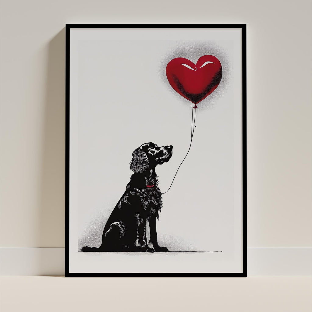 Irish Setter DOGSY Series inspired by the Art of Banksy image 11