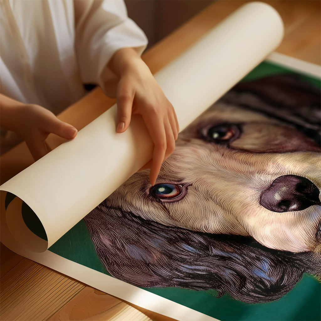 Groodle Green Painted Series image 1